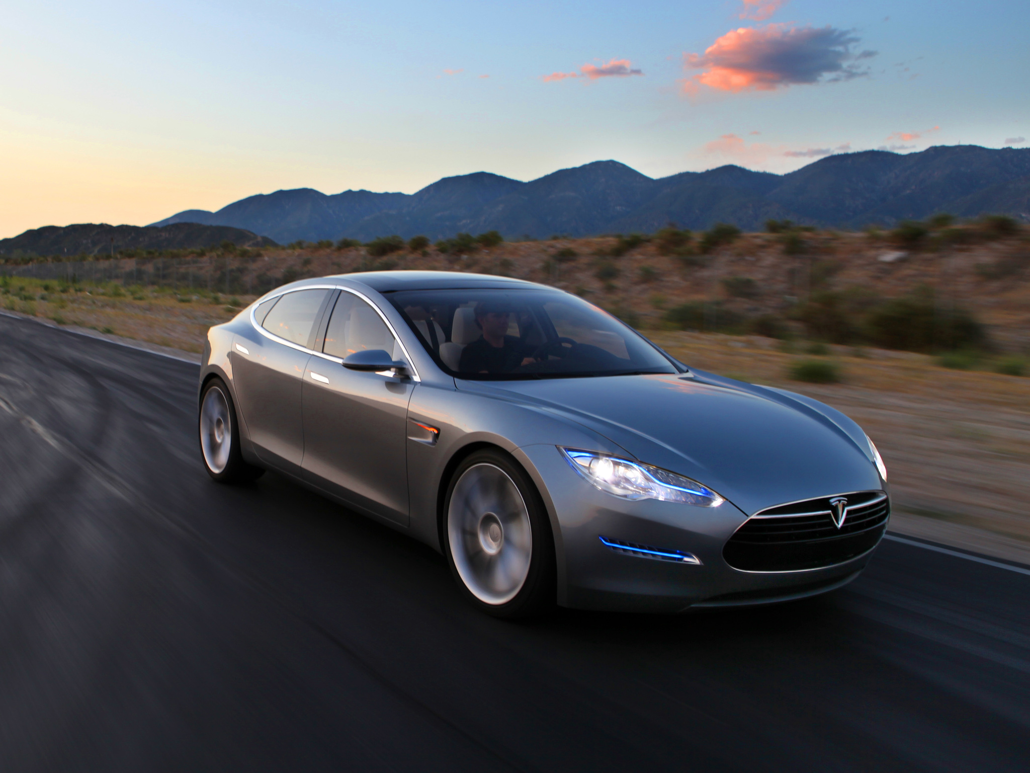 2009, Tesla, Model s, Concept, Supercar, Fa Wallpaper
