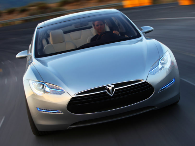 2009, Tesla, Model s, Concept, Supercar HD Wallpaper Desktop Background