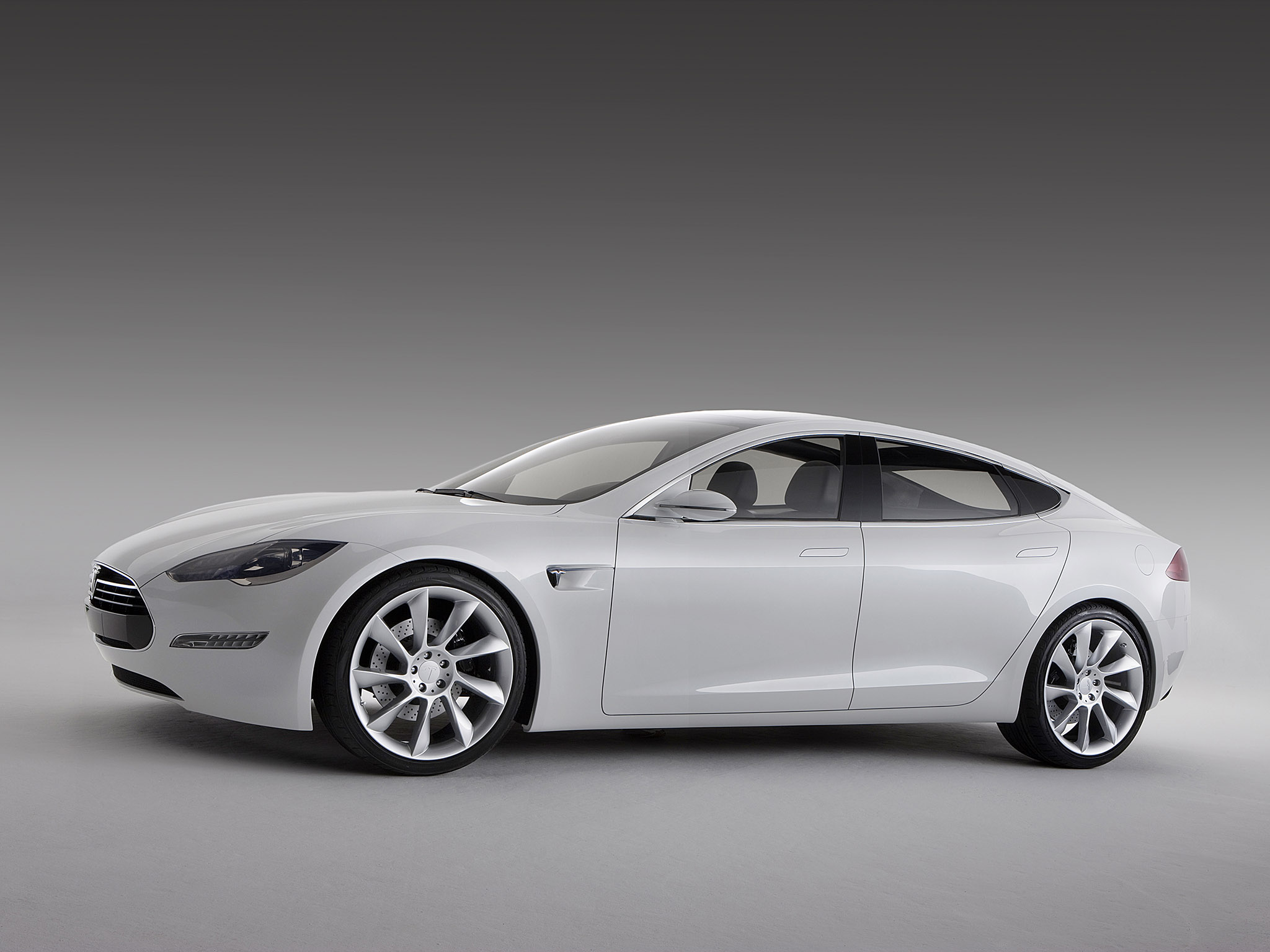 2009, Tesla, Model s, Concept, Supercar Wallpaper