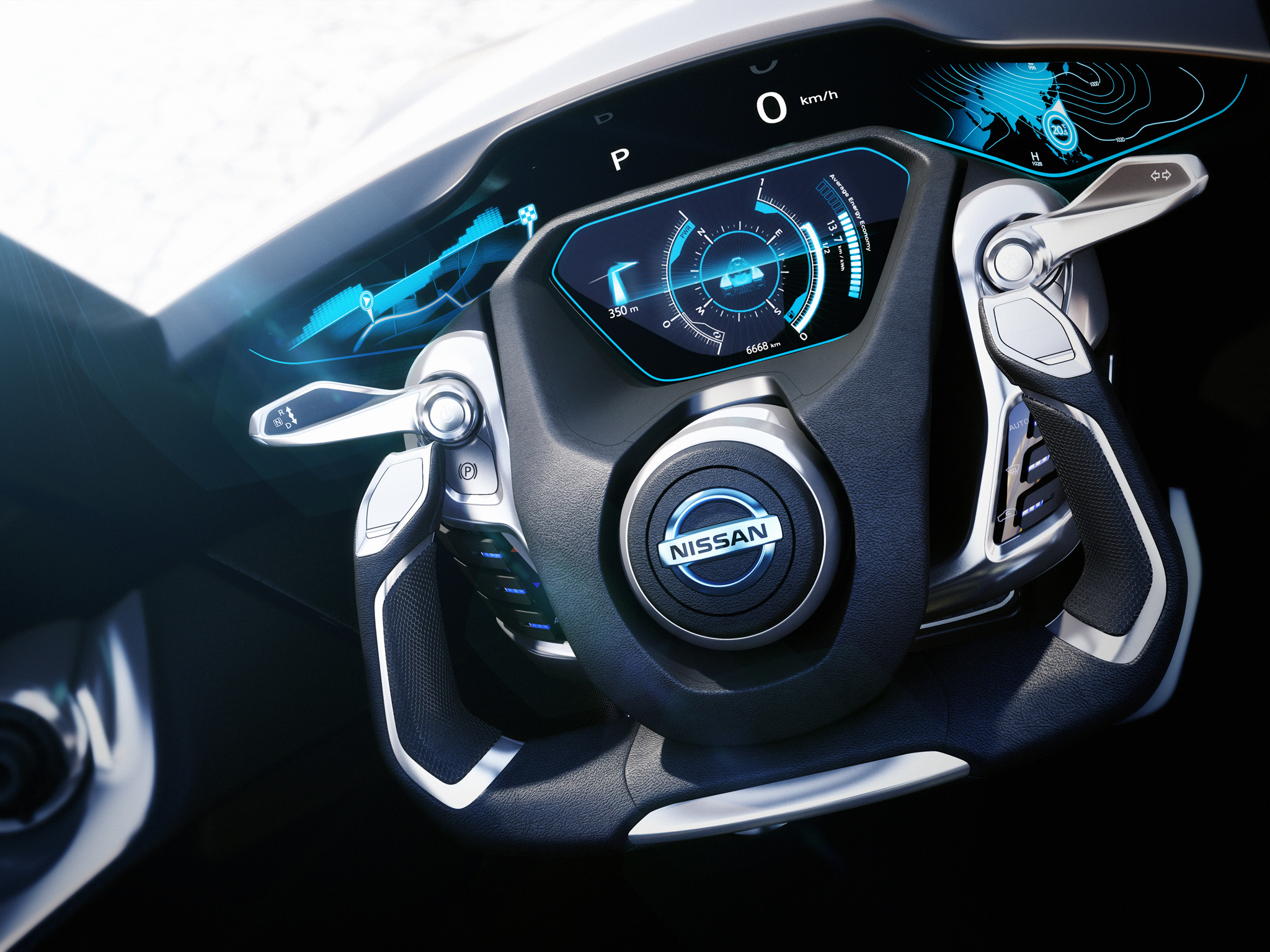 2013, Nissan, Bladeglider, Concept, Supercar Wallpaper