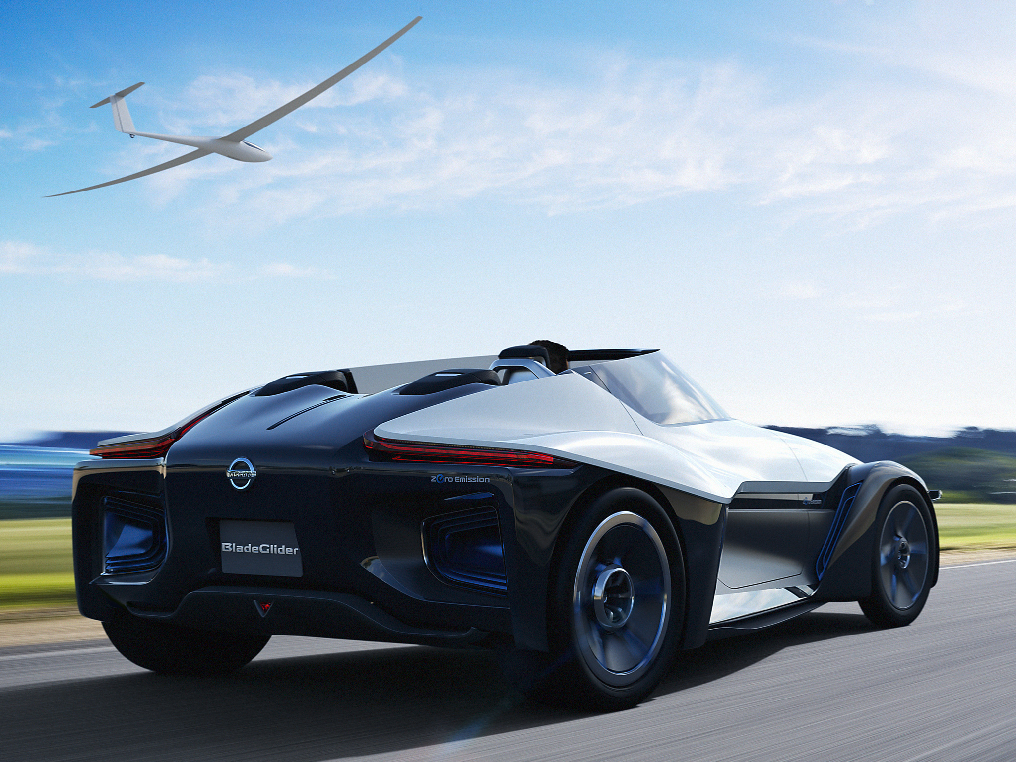 2013, Nissan, Bladeglider, Concept, Supercar, Ge Wallpaper