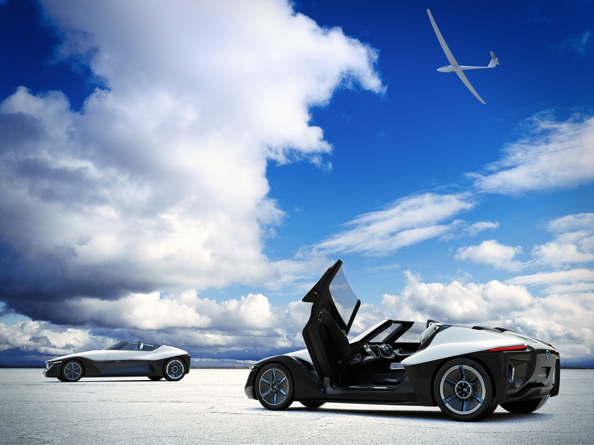 2013, Nissan, Bladeglider, Concept, Supercar Wallpaper