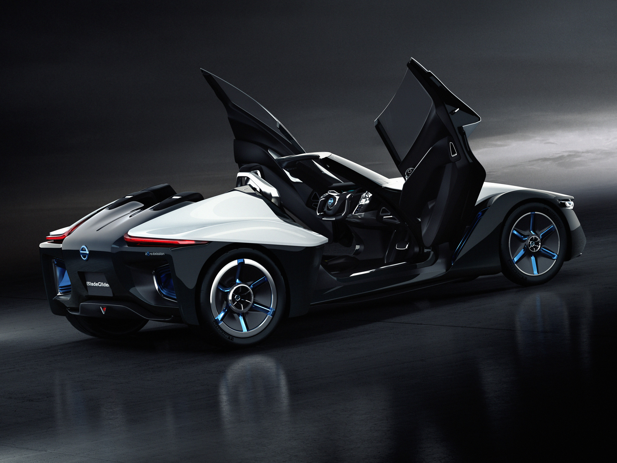 2013, Nissan, Bladeglider, Concept, Supercar, Interior Wallpaper