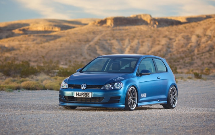 2015, Hr springs, Volkswagen, Golf, 7, Tuning HD Wallpaper Desktop Background