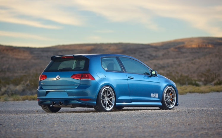 2015, Hr springs, Volkswagen, Golf, 7, Tuning HD Wallpaper Desktop Background