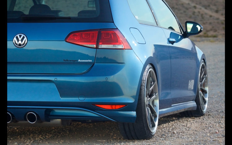 2015, Hr springs, Volkswagen, Golf, 7, Tuning, Wheel HD Wallpaper Desktop Background