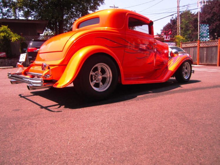 1932, Ford, Hot, Rod, Rods, Custom, Retro Wallpapers HD / Desktop and ...