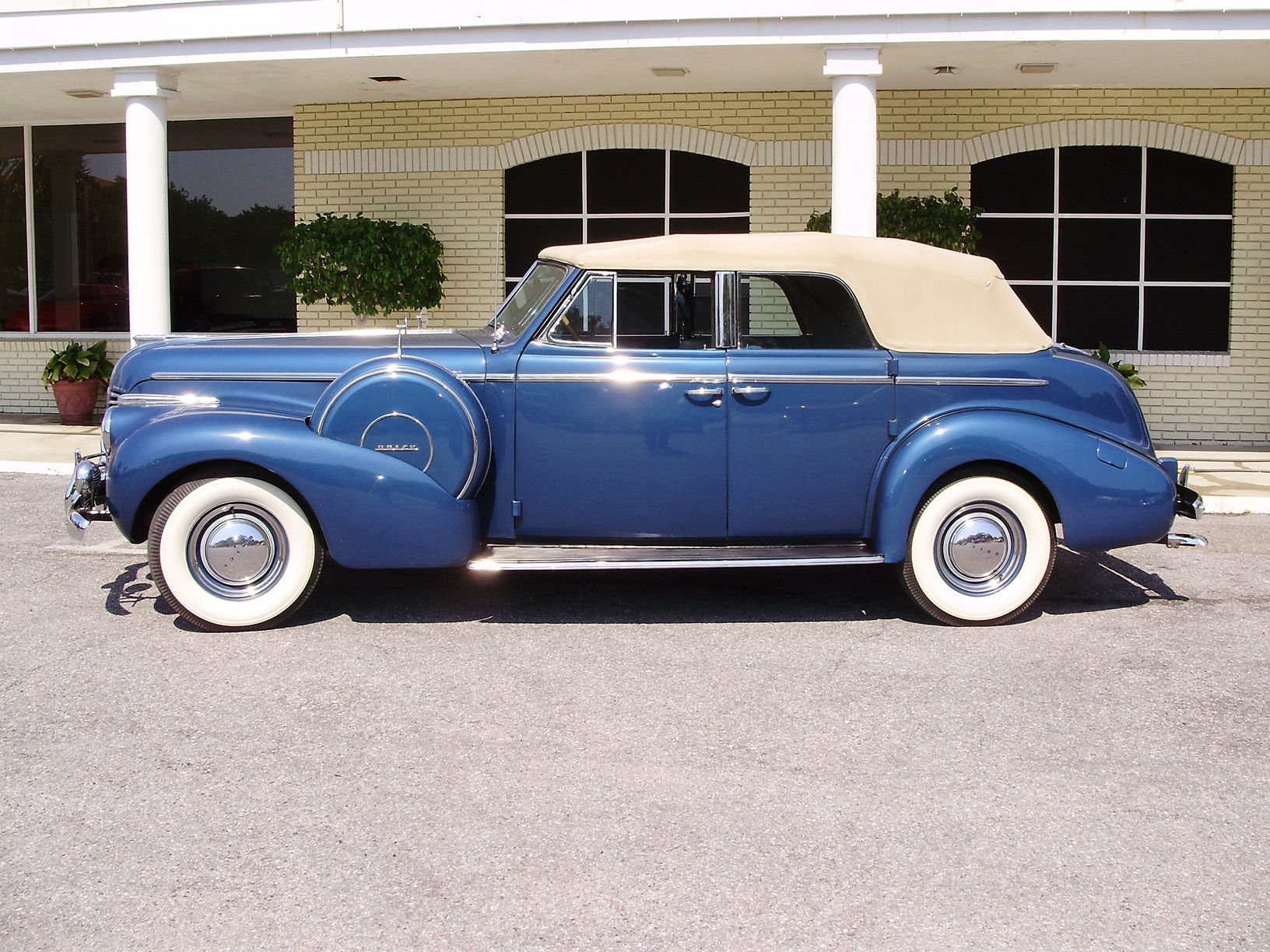1940, Buick, Century, Convertible, Sedan, Retro Wallpaper