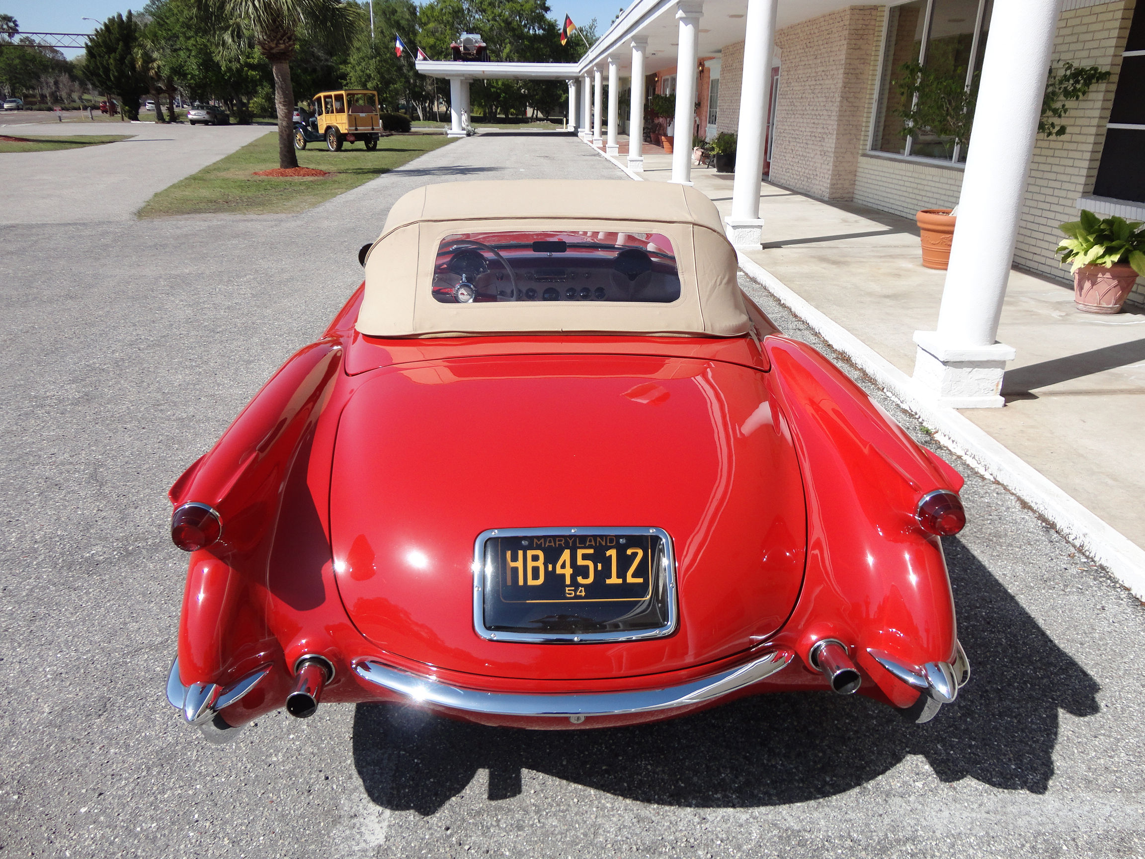 1954, Chevrolet, Corvette, Supercar, Muscle, Retro Wallpaper