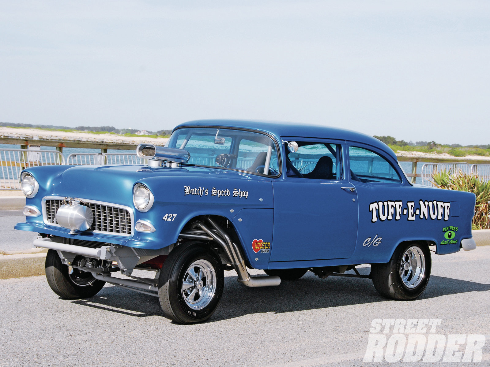 1955, Chevrolet, Hot, Rod, Rods, Retro, Drag, Racing, Race, Gasser Wallpaper