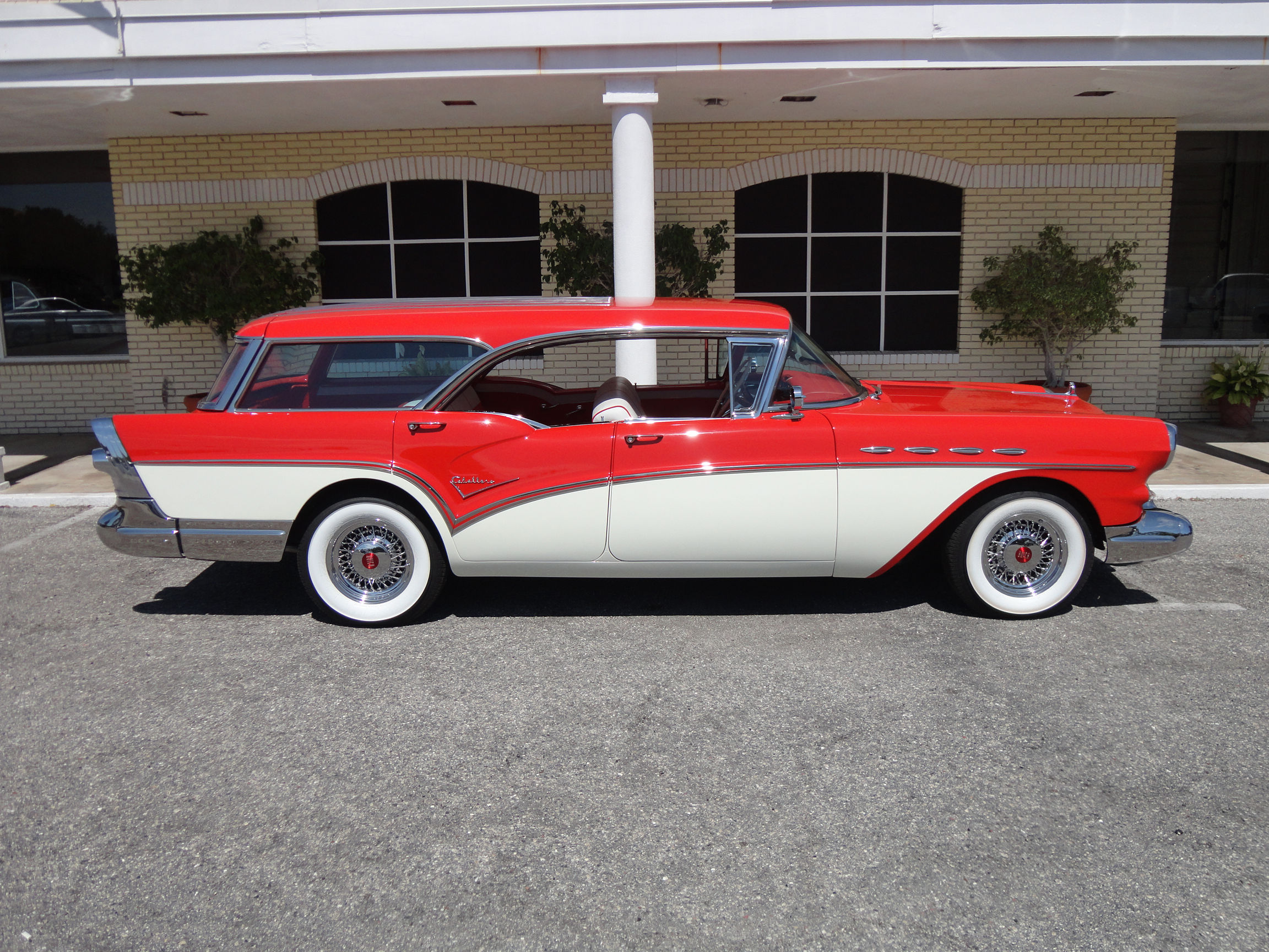 1957, Buick, Caballero, Estate, Stationwagon, Retro, Hd Wallpaper