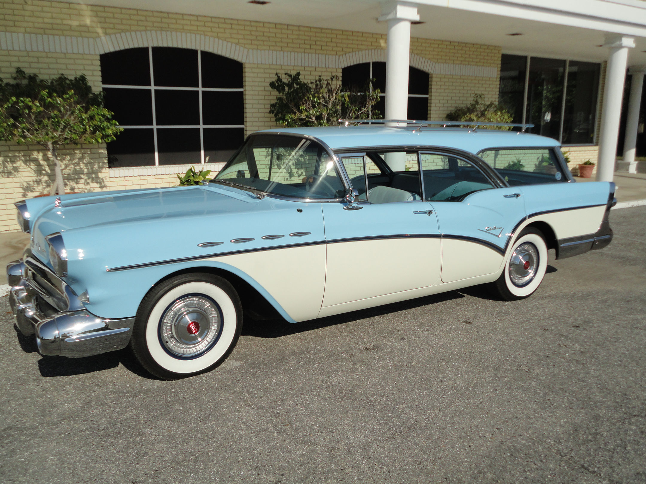 1957, Buick, Caballero, Estate, Stationwagon, Survivor, Retro Wallpaper
