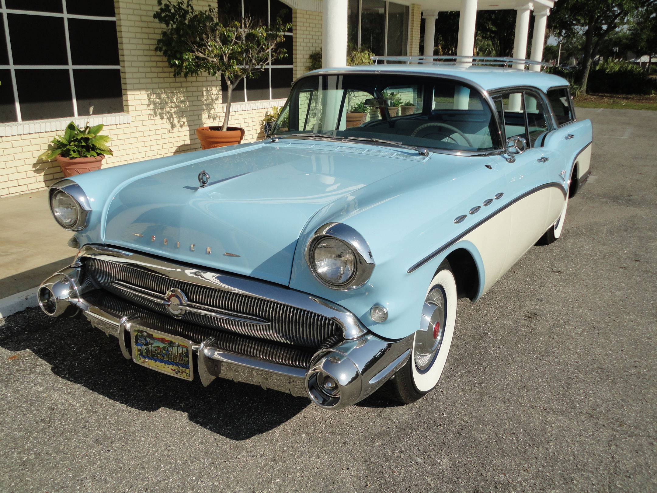 1957, Buick, Caballero, Estate, Stationwagon, Survivor, Retro Wallpaper