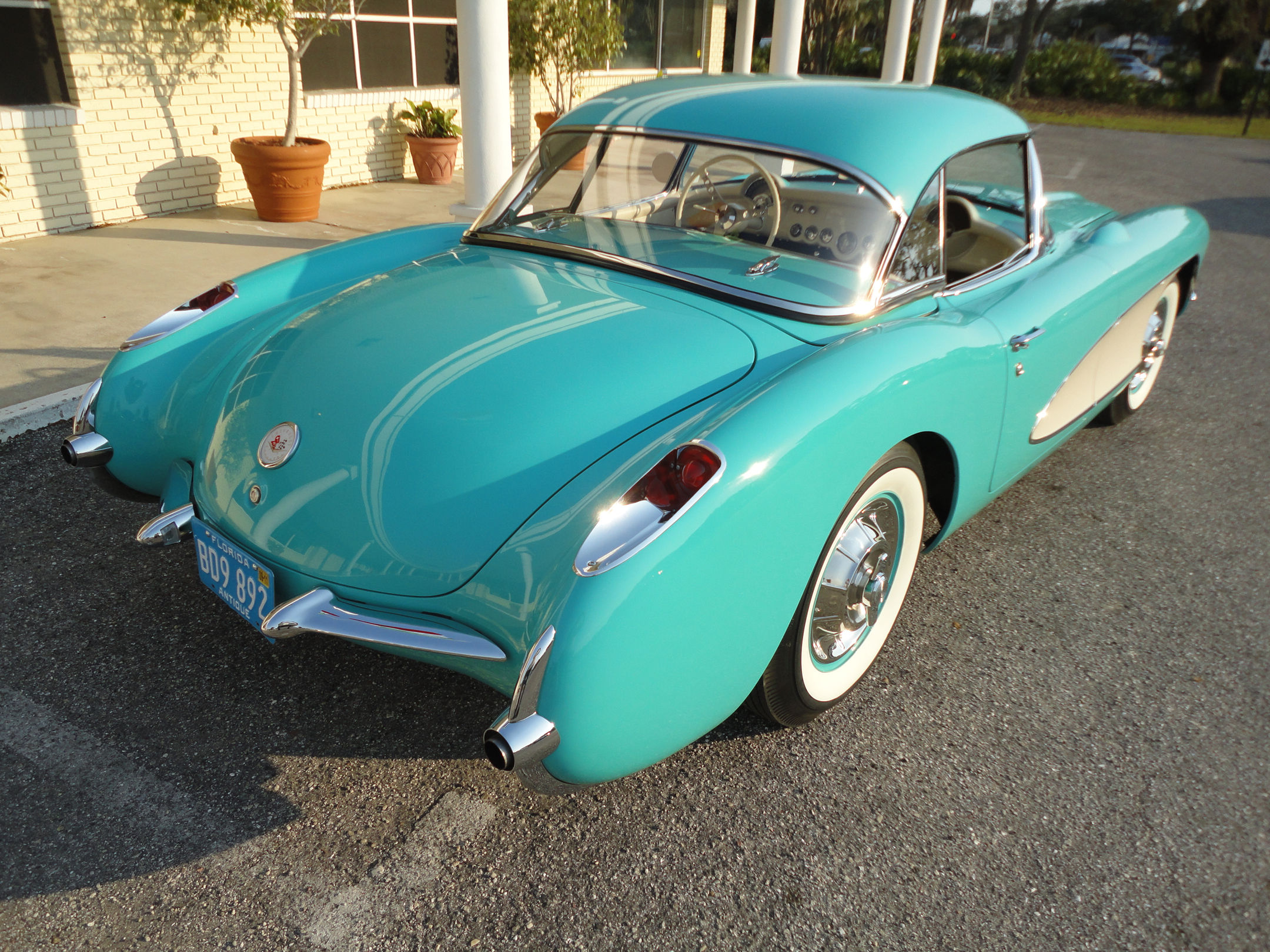 1957, Chevrolet, Corvette, Convertible, Muscle, Supercar, Retro Wallpaper