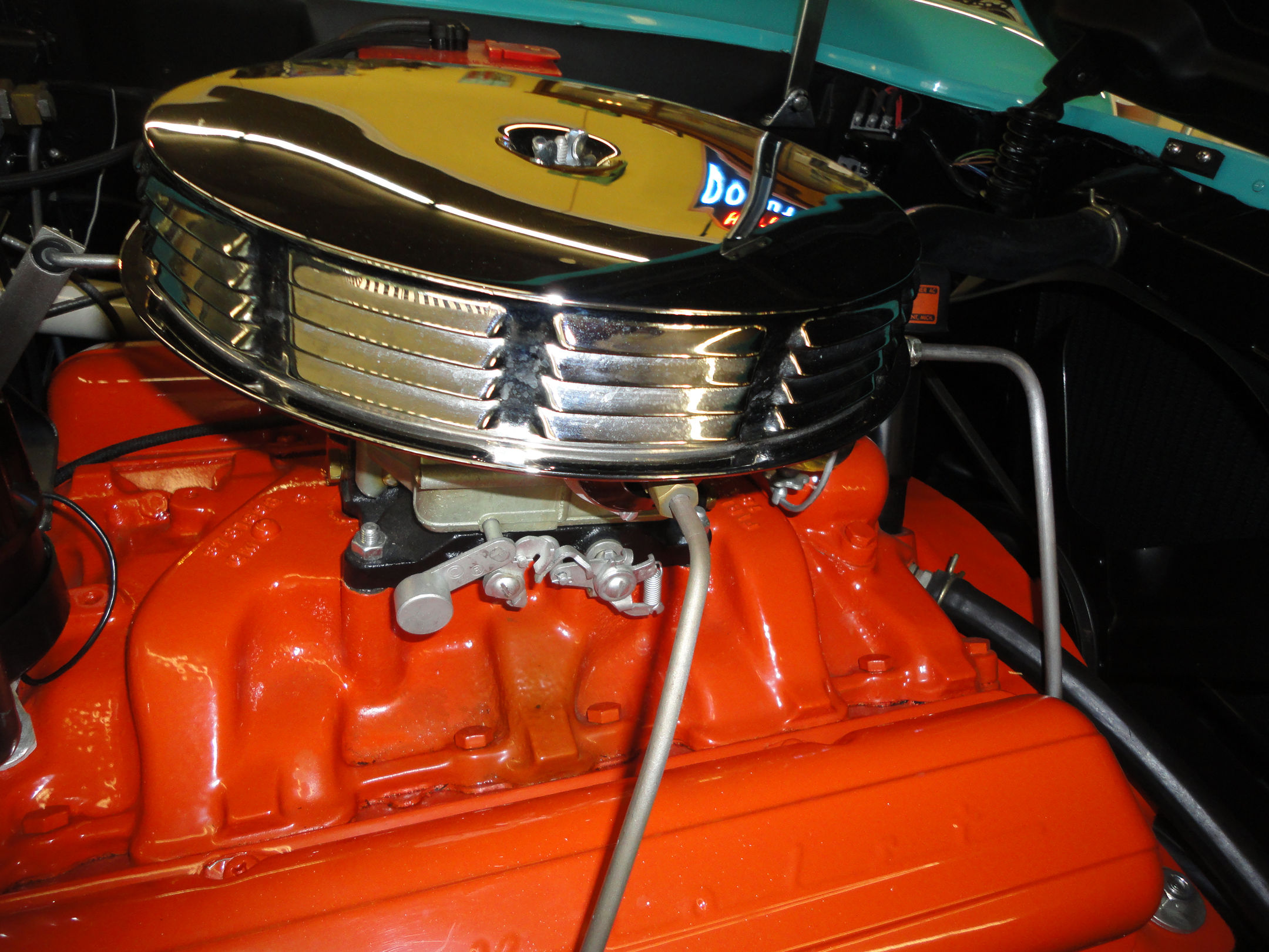 1957, Chevrolet, Corvette, Convertible, Muscle, Supercar, Retro, Engine Wallpaper