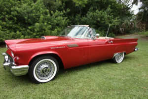 1957, Ford, Thunderbird, Retro, Custom