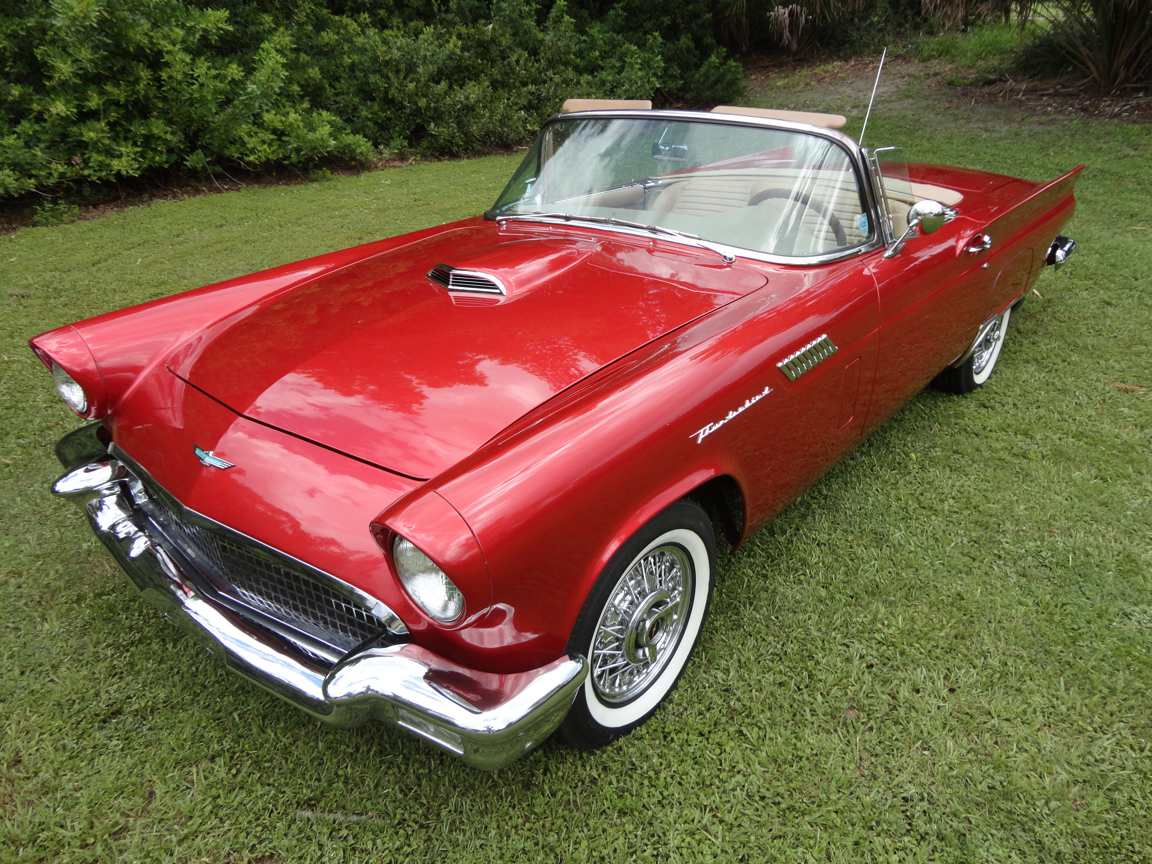 1957, Ford, Thunderbird, Retro, Custom Wallpapers HD / Desktop and Mobile B...