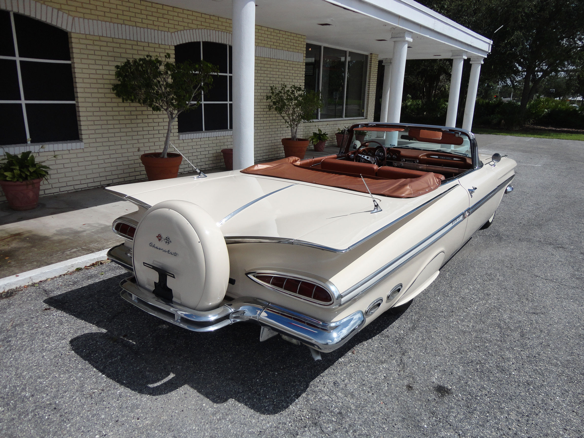 1959, Chevrolet, Impala, Convertible, Luxury, Retro Wallpaper