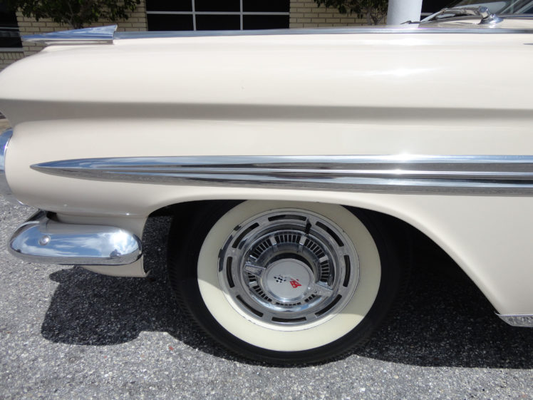 1959, Chevrolet, Impala, Convertible, Luxury, Retro, Wheel HD Wallpaper Desktop Background