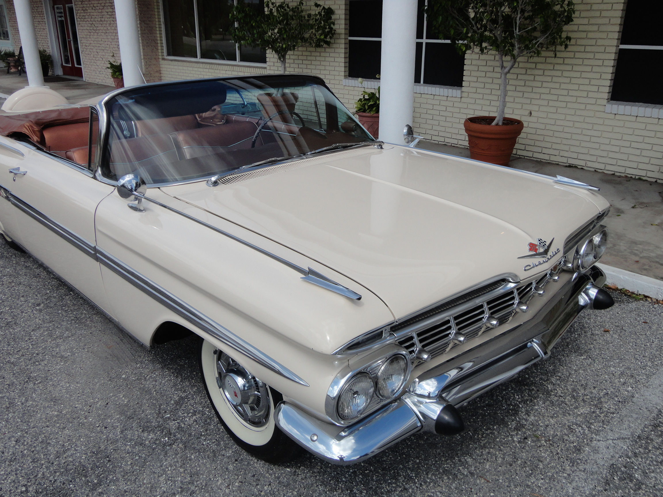 1959, Chevrolet, Impala, Convertible, Luxury, Retro, Fa Wallpaper