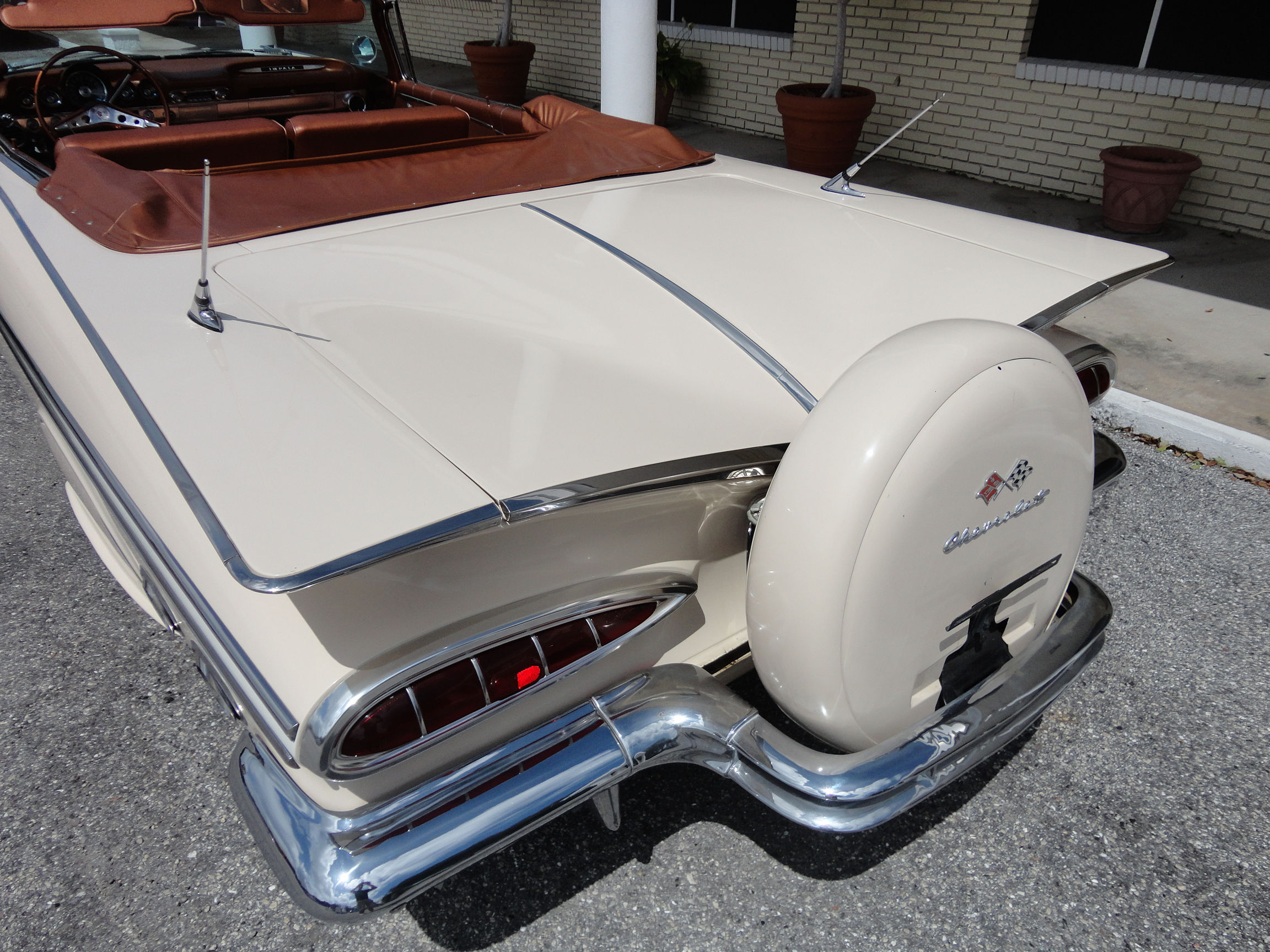 1959, Chevrolet, Impala, Convertible, Luxury, Retro Wallpaper