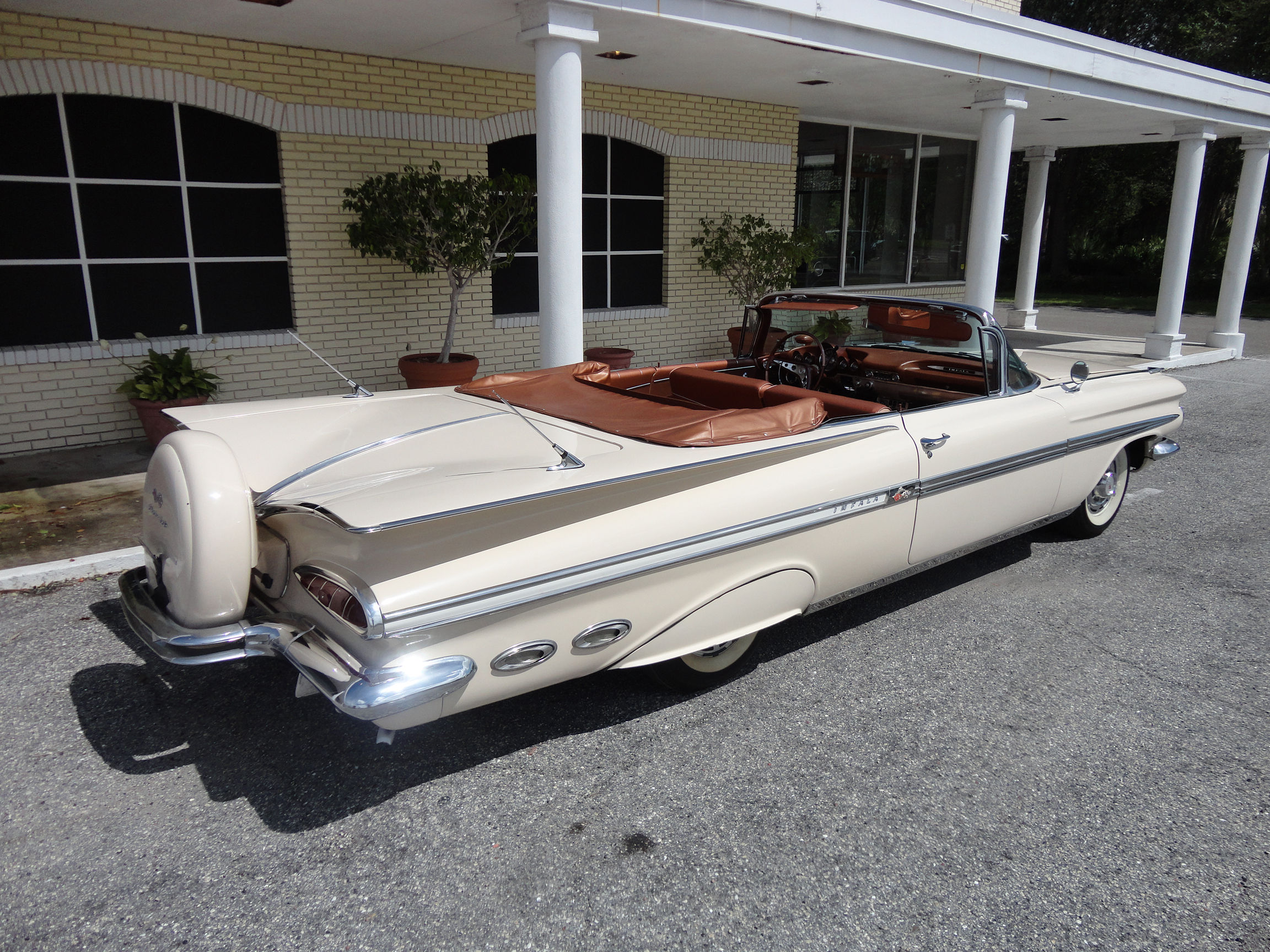 1959, Chevrolet, Impala, Convertible, Luxury, Retro Wallpapers HD ...