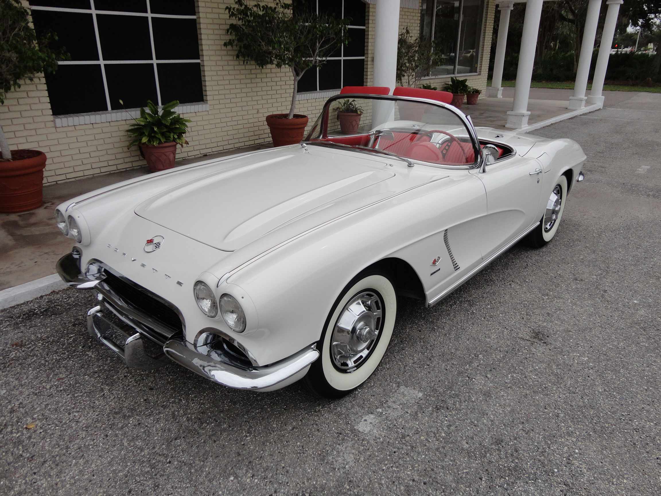 1962, Chevrolet, Corvette, Convertible, Supercar, Classic, Muscle Wallpaper