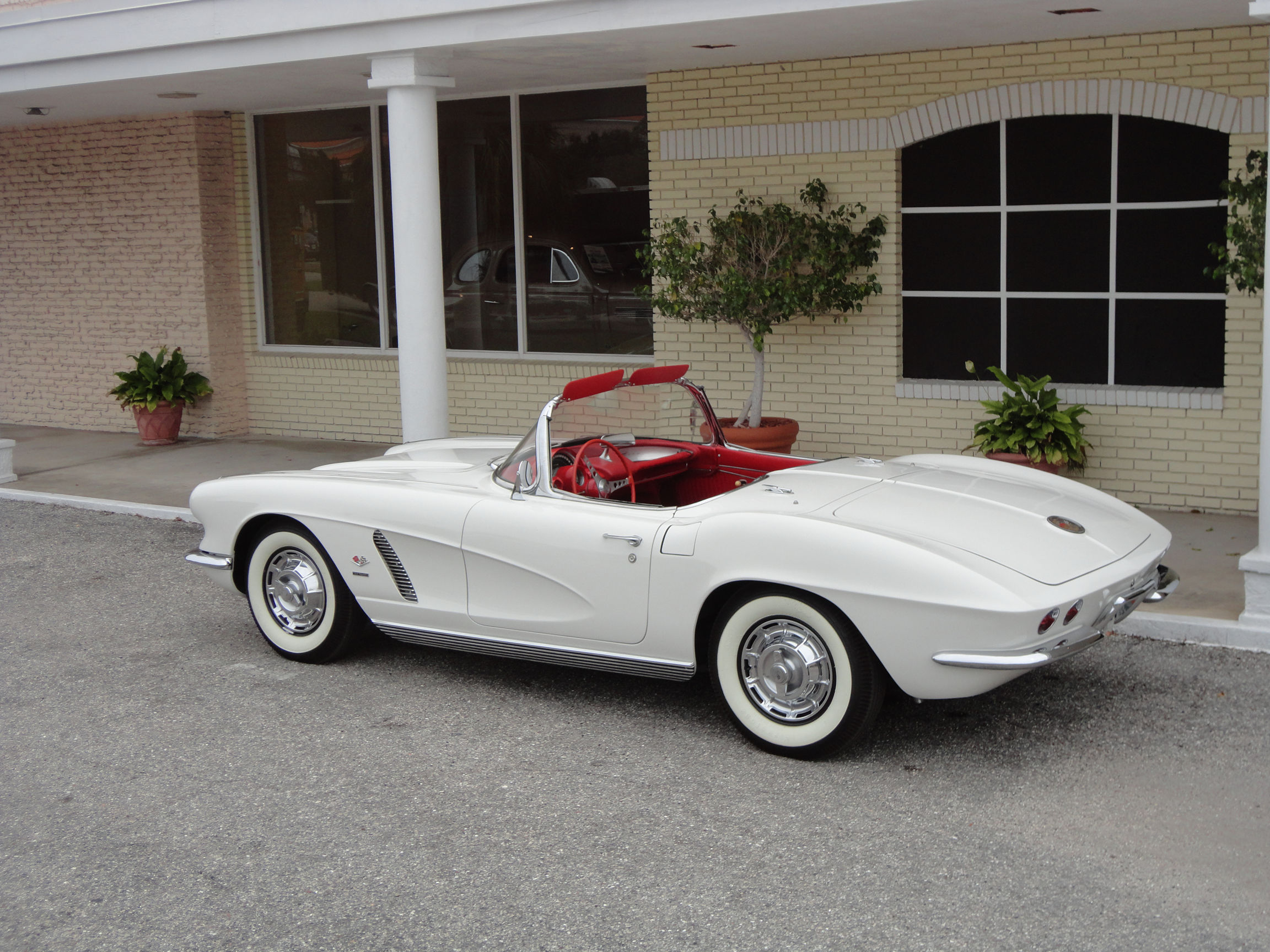 1962, Chevrolet, Corvette, Convertible, Supercar, Classic, Muscle Wallpaper