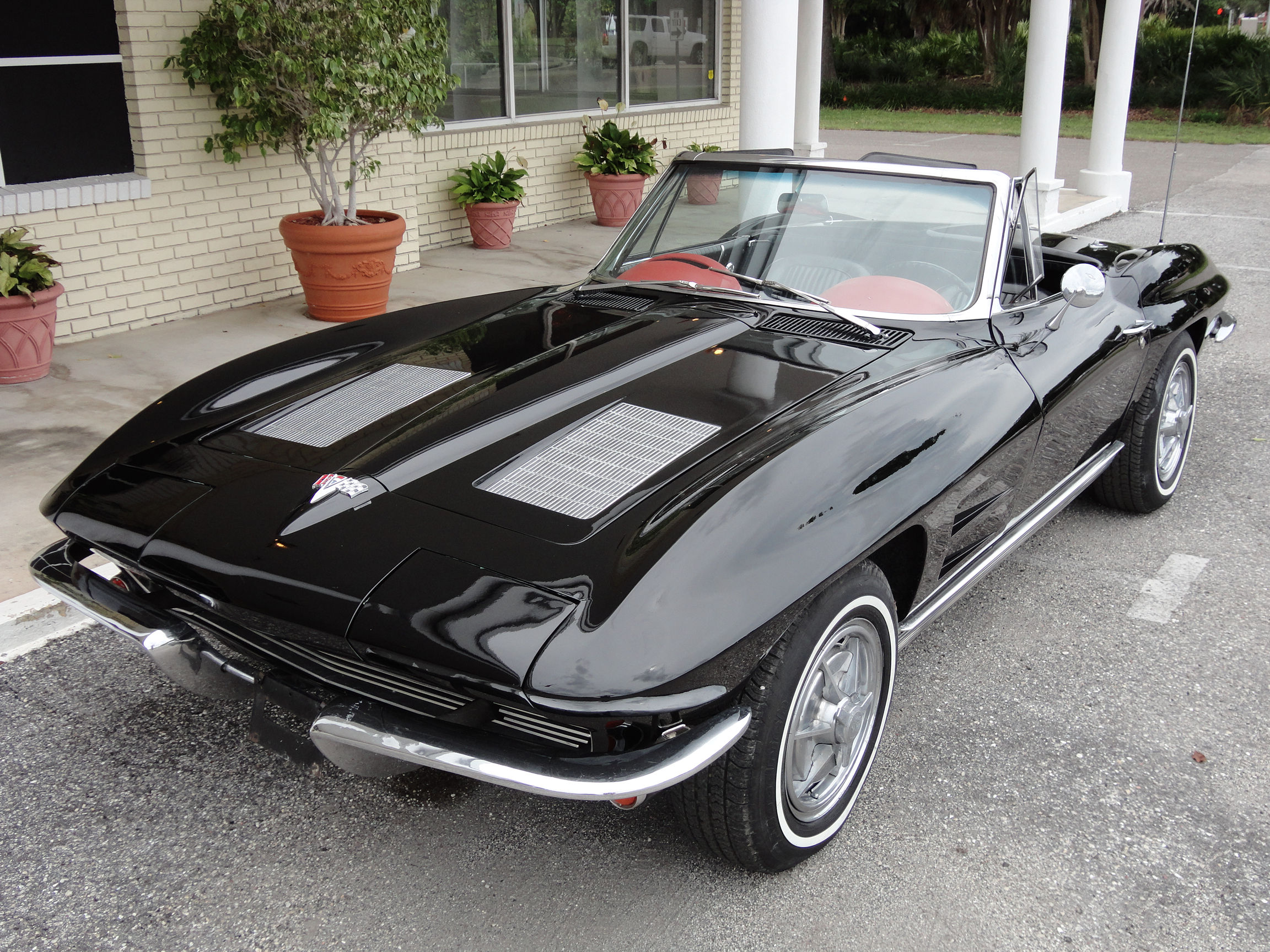 1963, Chevrolet, Corvette, Stingray, Convertible, Supercar, Muscle, Classic Wallpaper