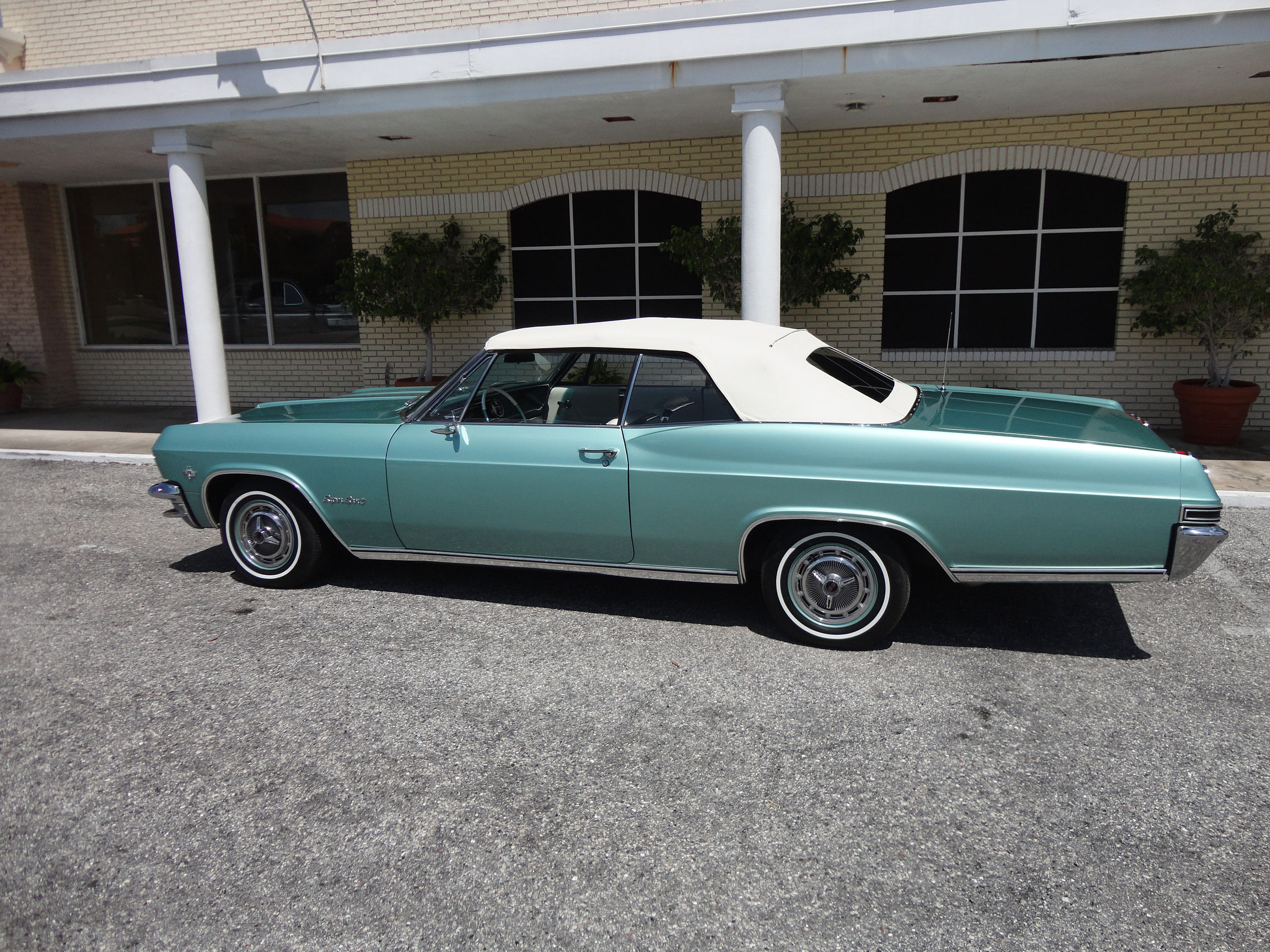 1965, Chevrolet, Impala, V 8, Convertible, Muscle, Classic Wallpaper