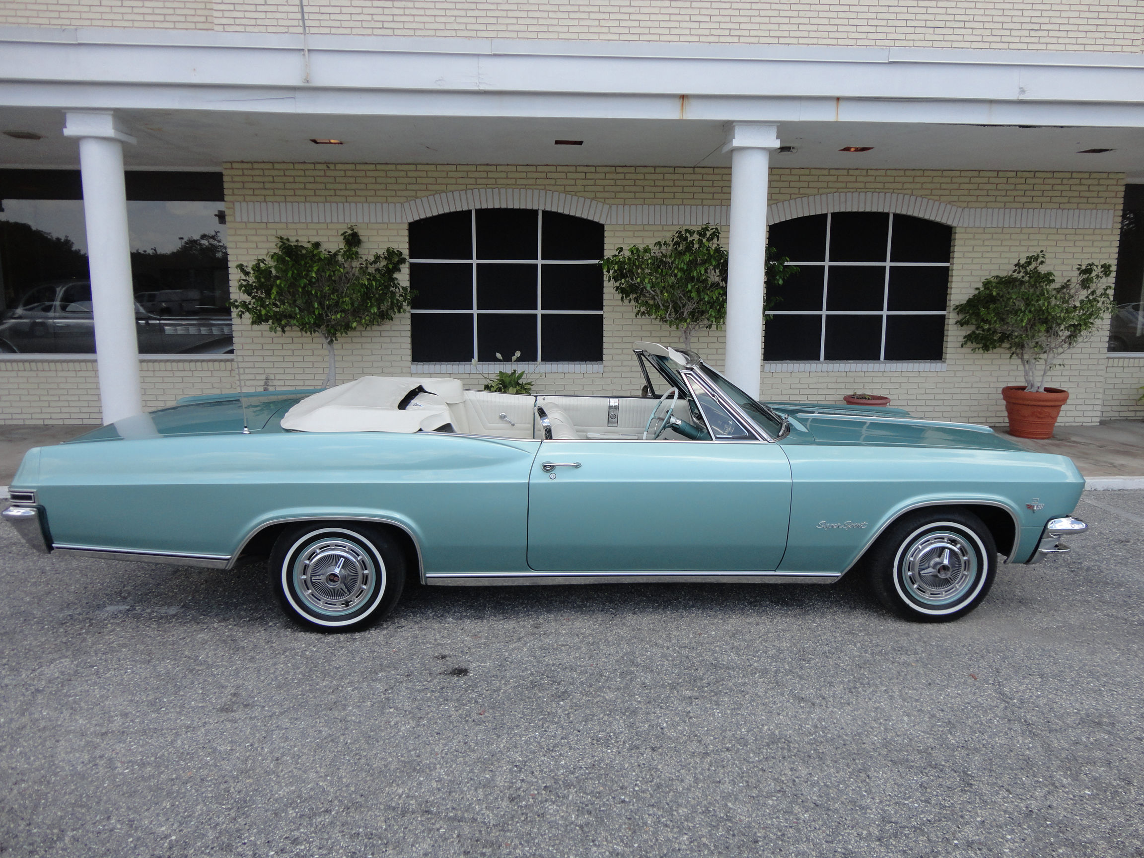 1965, Chevrolet, Impala, V 8, Convertible, Muscle, Classic Wallpaper