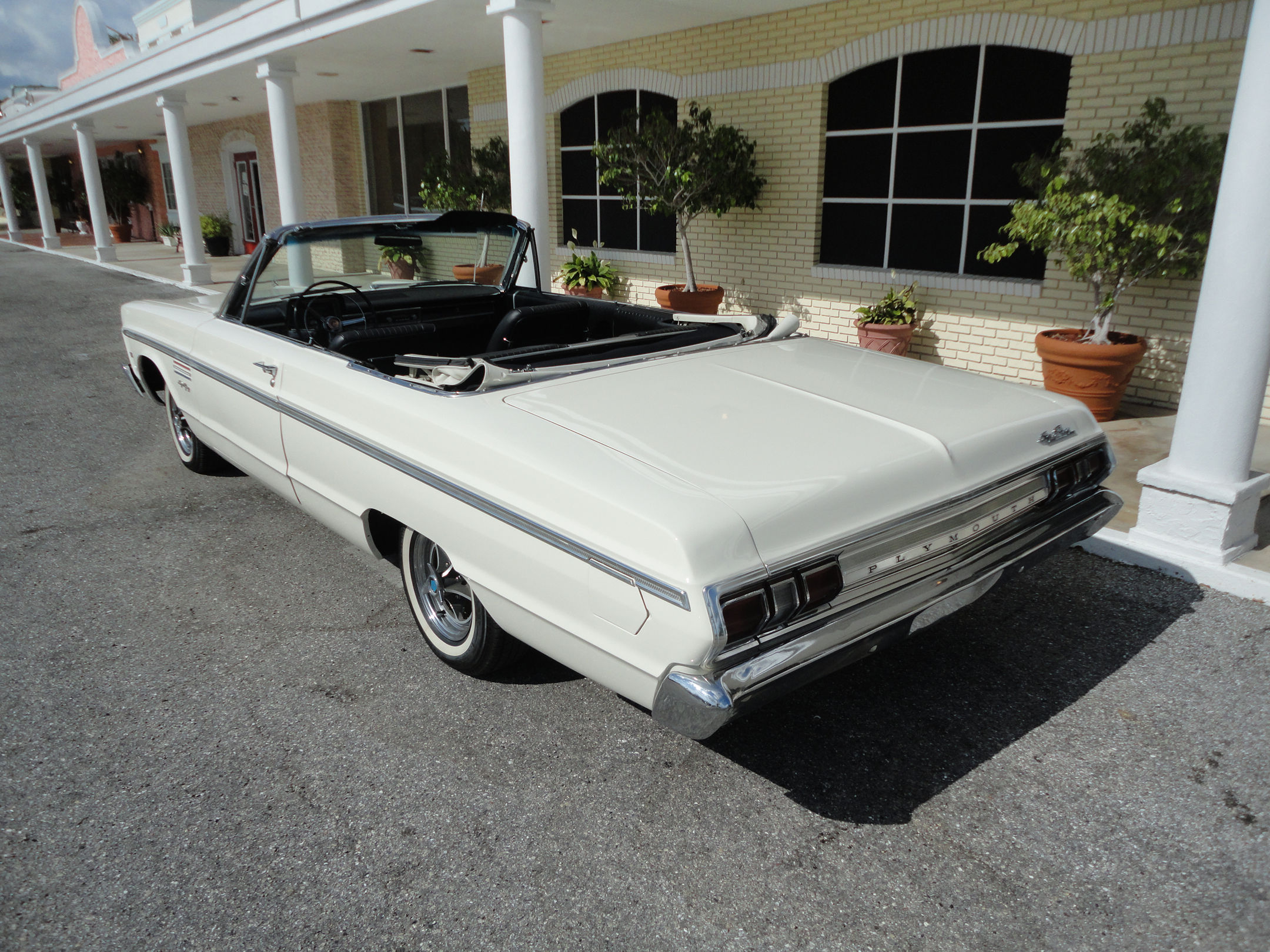1965, Plymouth, Sport, Fury, Convertible, Muscle, Classic Wallpaper