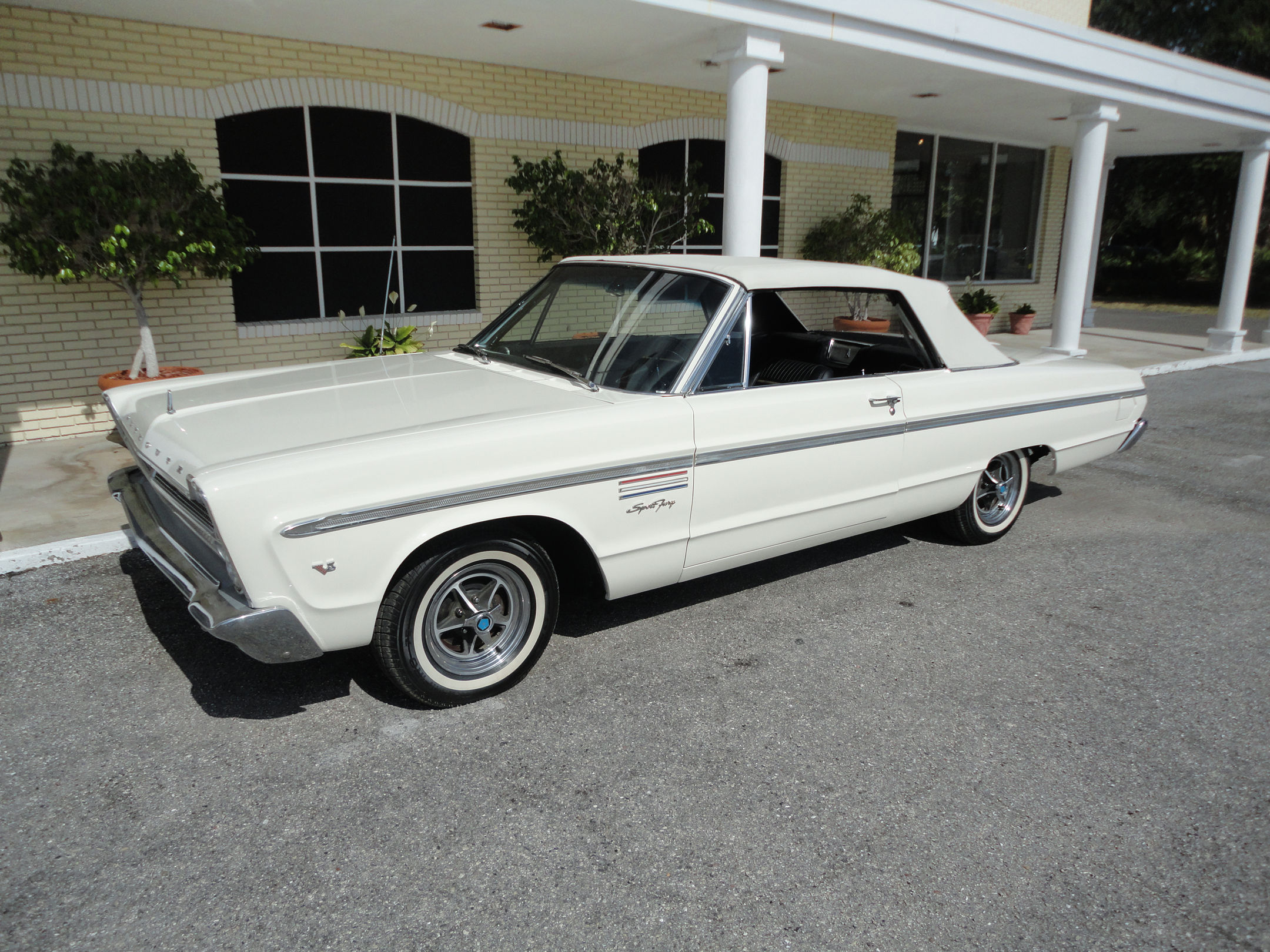1965, Plymouth, Sport, Fury, Convertible, Muscle, Classic Wallpaper