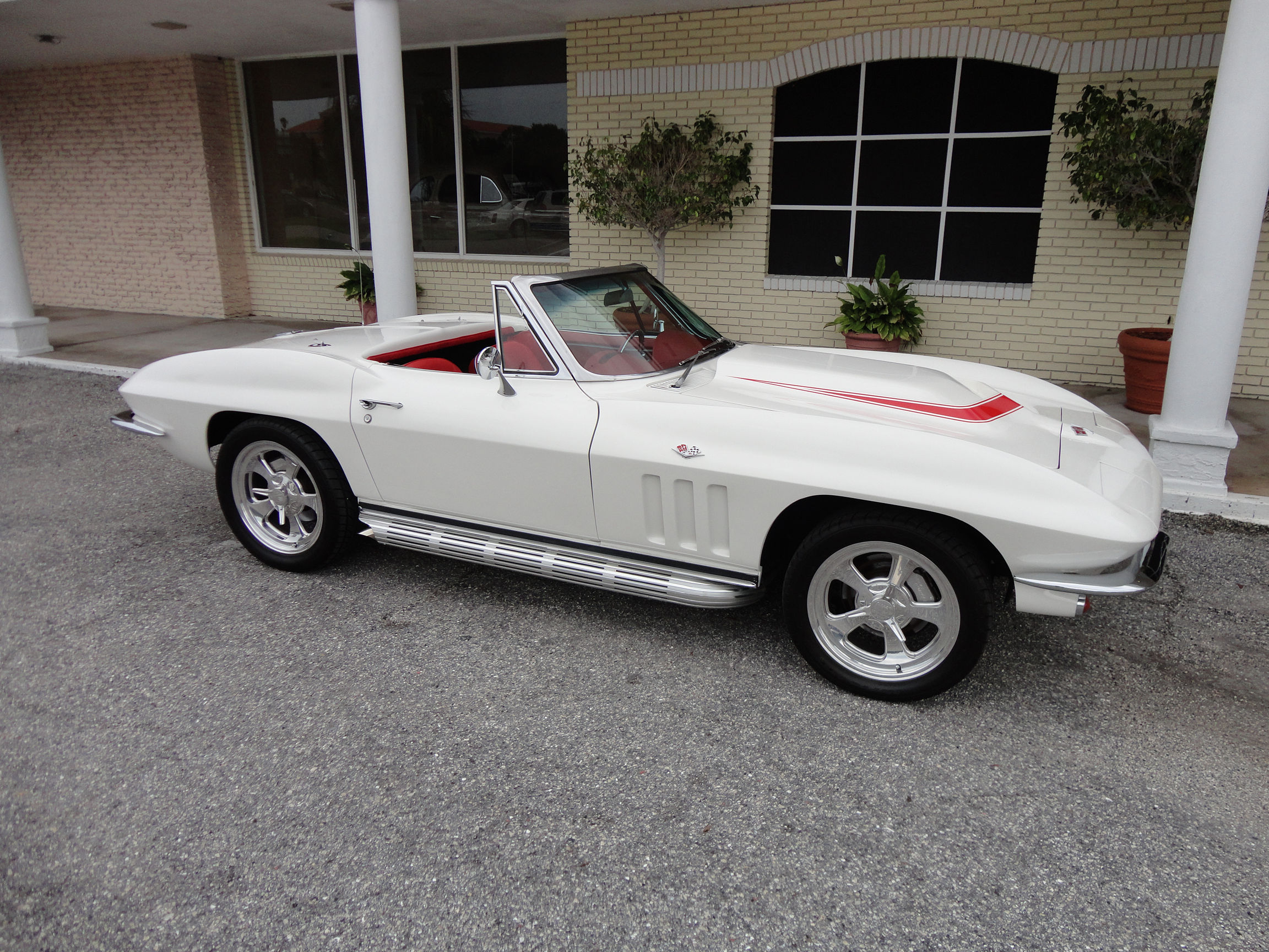1966, Chevrolet, Corvette, Stingray, Convertible, Supercar, Muscle, Classic Wallpaper