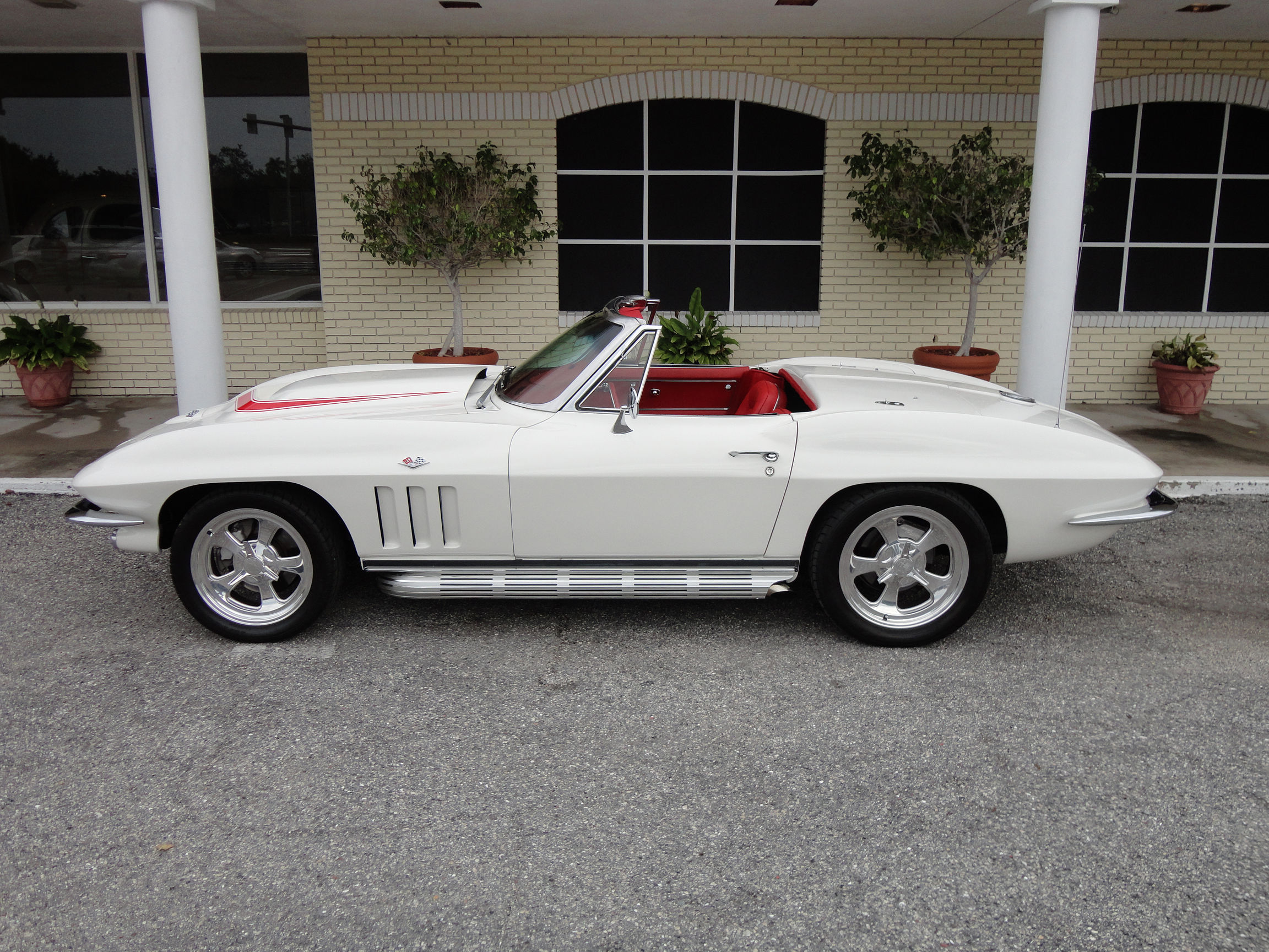 1966, Chevrolet, Corvette, Stingray, Convertible, Supercar, Muscle, Classic Wallpaper