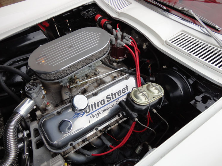 1966, Chevrolet, Corvette, Stingray, Convertible, Supercar, Muscle, Classic, Engine HD Wallpaper Desktop Background