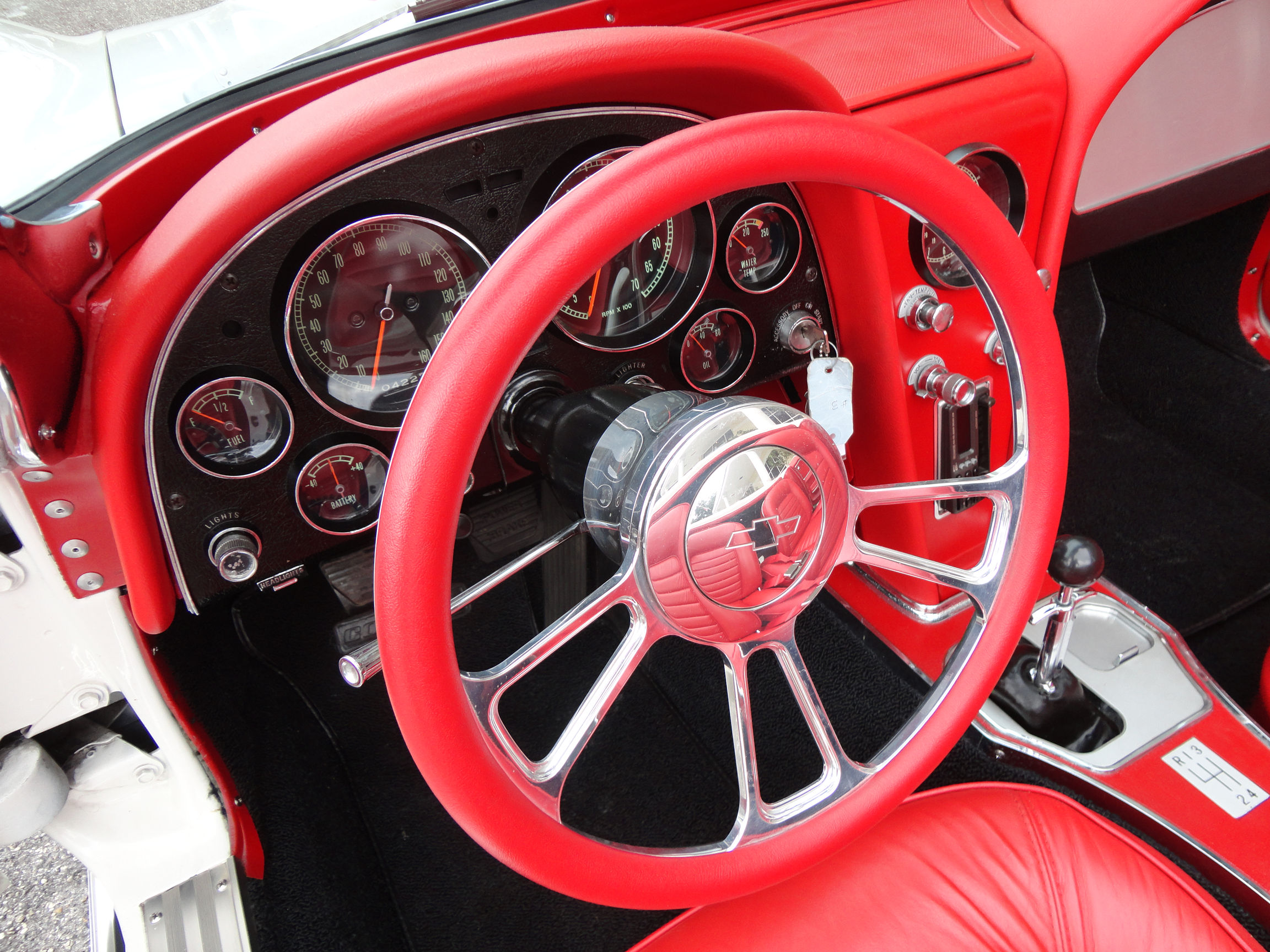 1966, Chevrolet, Corvette, Stingray, Convertible, Supercar, Muscle, Classic, Interior Wallpaper