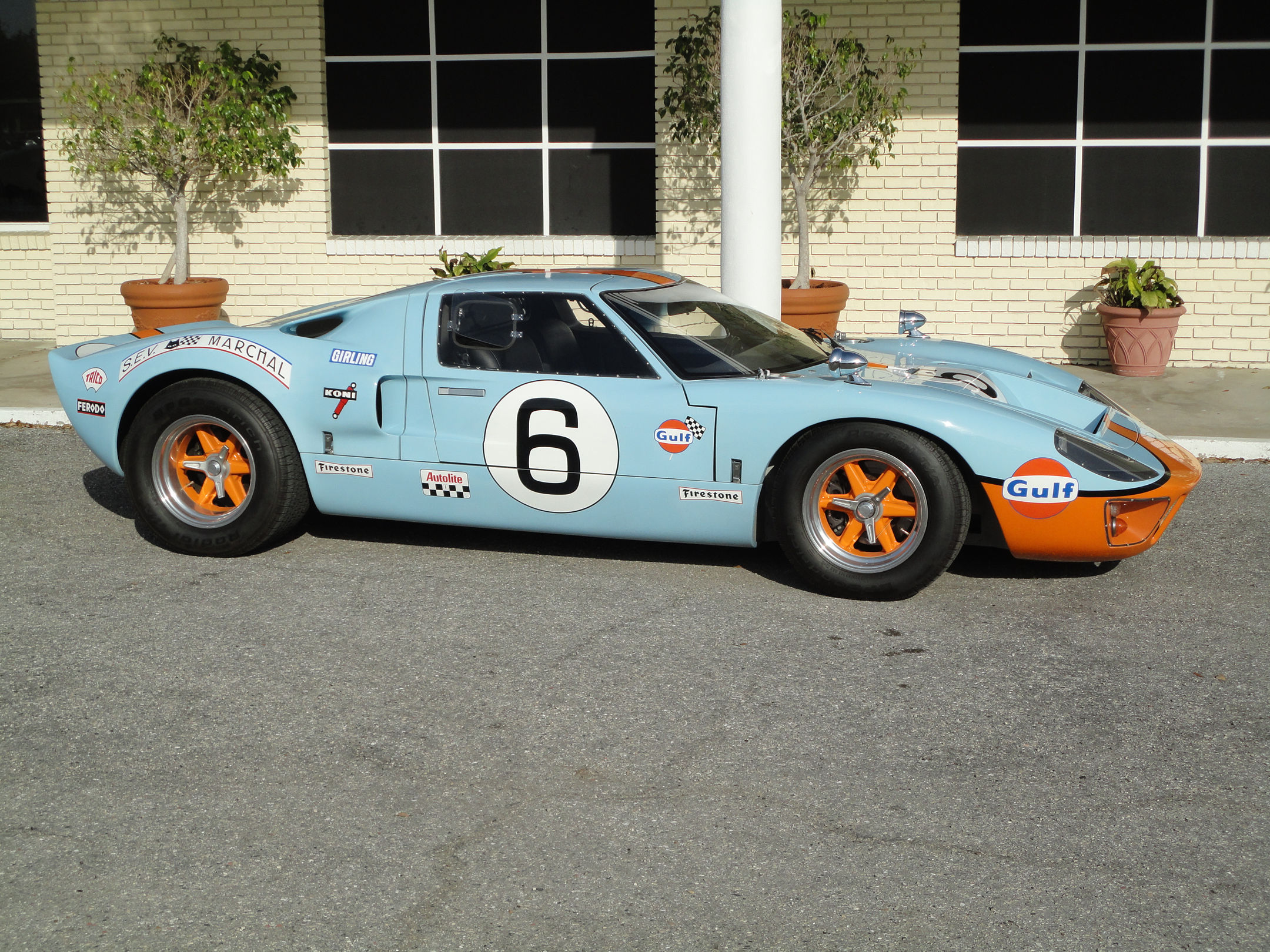 1966, Ford, Gt40, Cav, Replica, Supercar, Race, Racing, G t Wallpaper