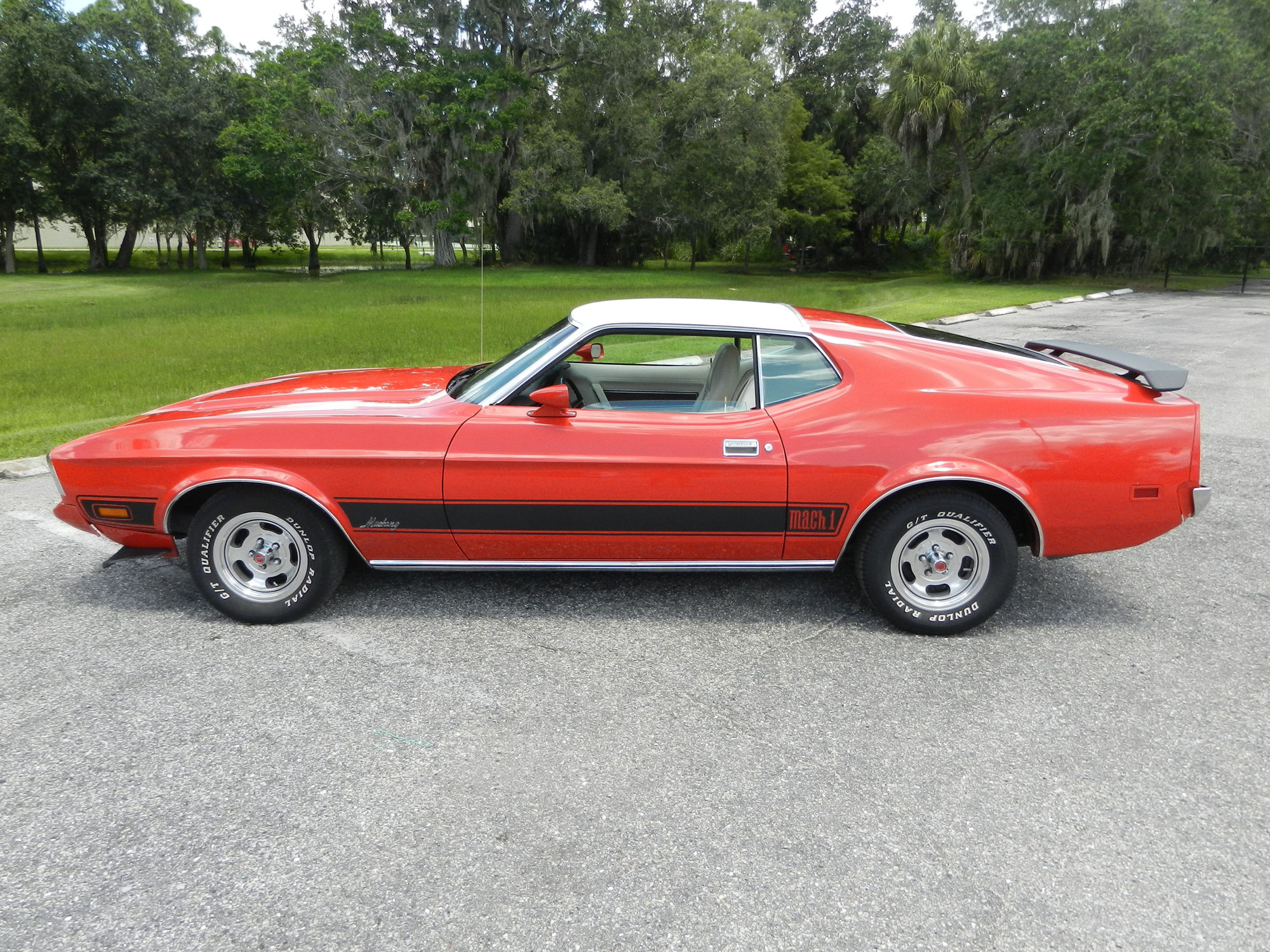 1973, Ford, Mustang, Mach 1, Sportsroof, Hot, Rod, Rods, Muscle, Classic Wallpaper