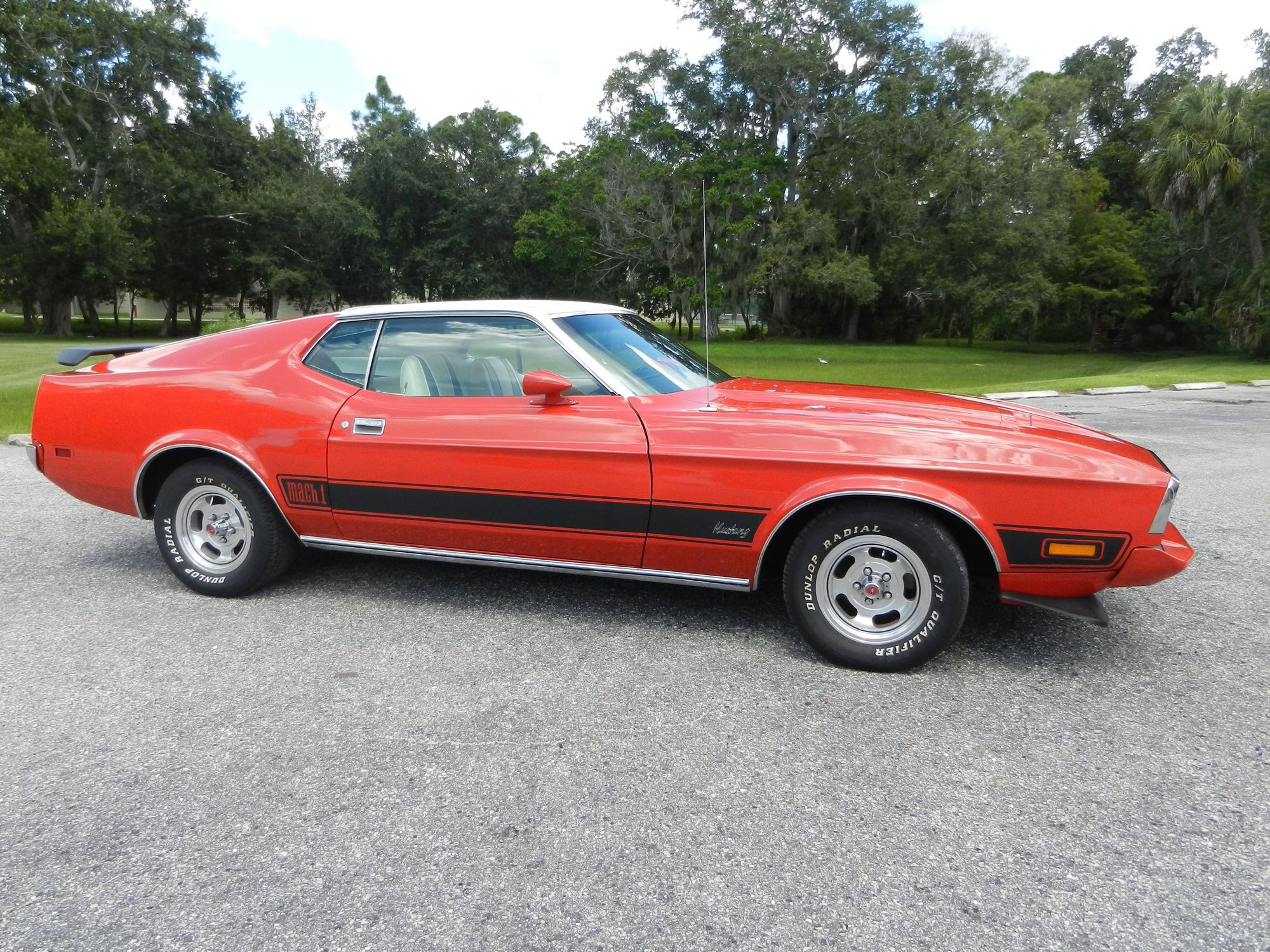 1973, Ford, Mustang, Mach 1, Sportsroof, Hot, Rod, Rods, Muscle, Classic Wallpaper