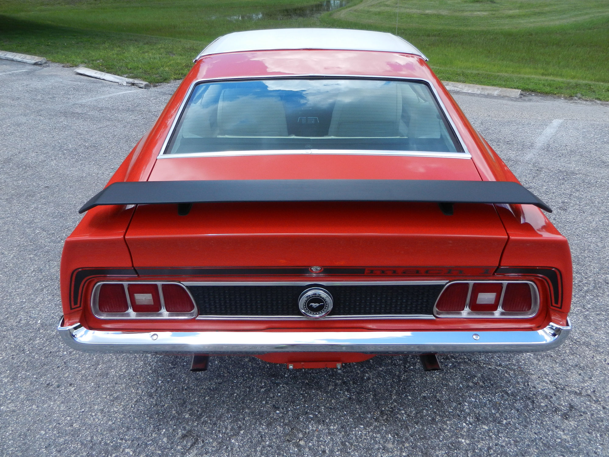 1973, Ford, Mustang, Mach 1, Sportsroof, Hot, Rod, Rods, Muscle, Classic Wallpaper