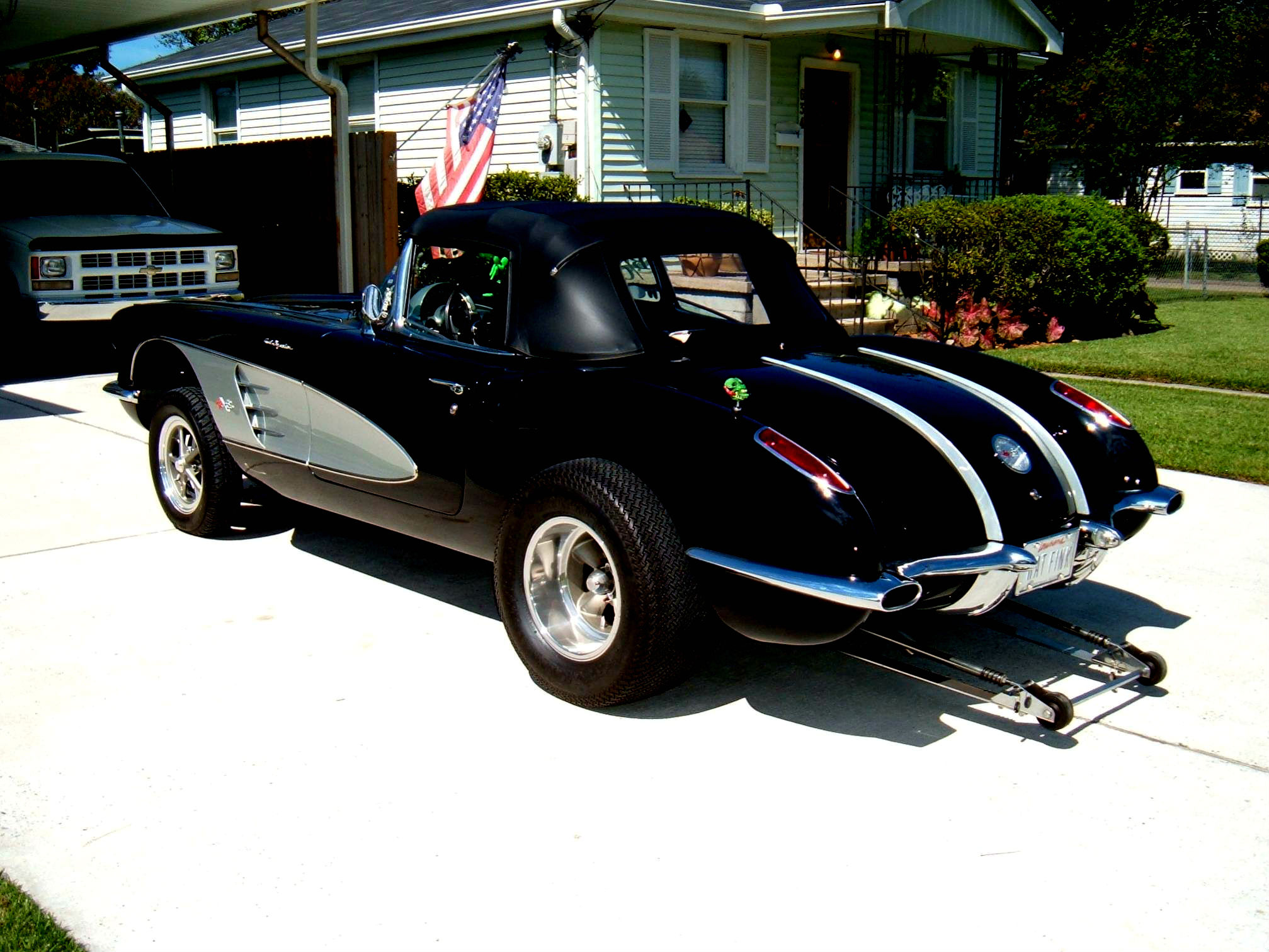 chevrolet, Corvette, Hot, Rod, Rods, Drag, Racing, Race, Gasser, Rw Wallpaper