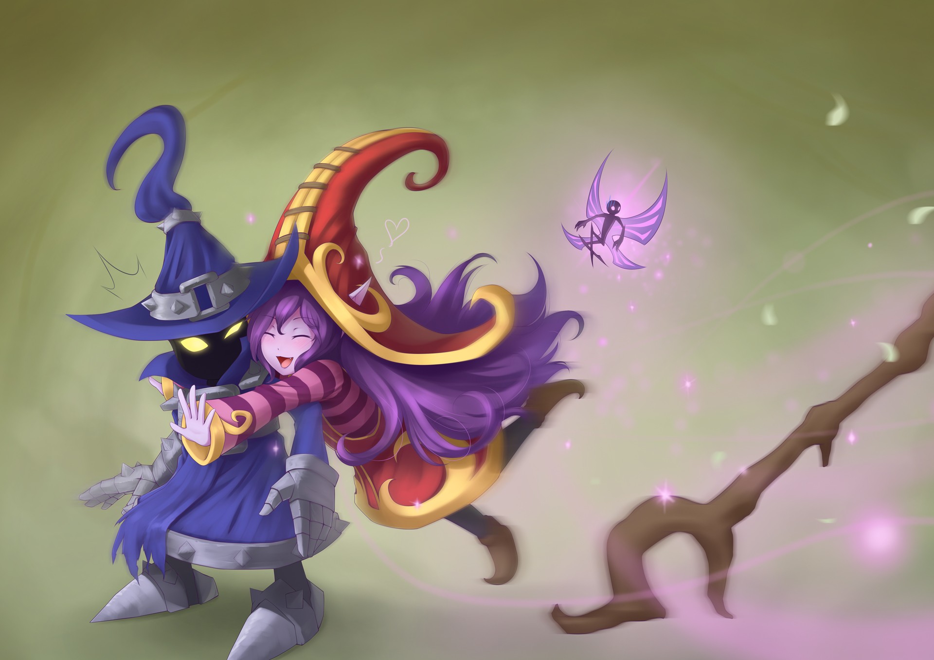 league, Of, Legends, Veigar, Anime, Girls, Riot, Games, Lulu, The, Fae, Sorceress Wallpaper