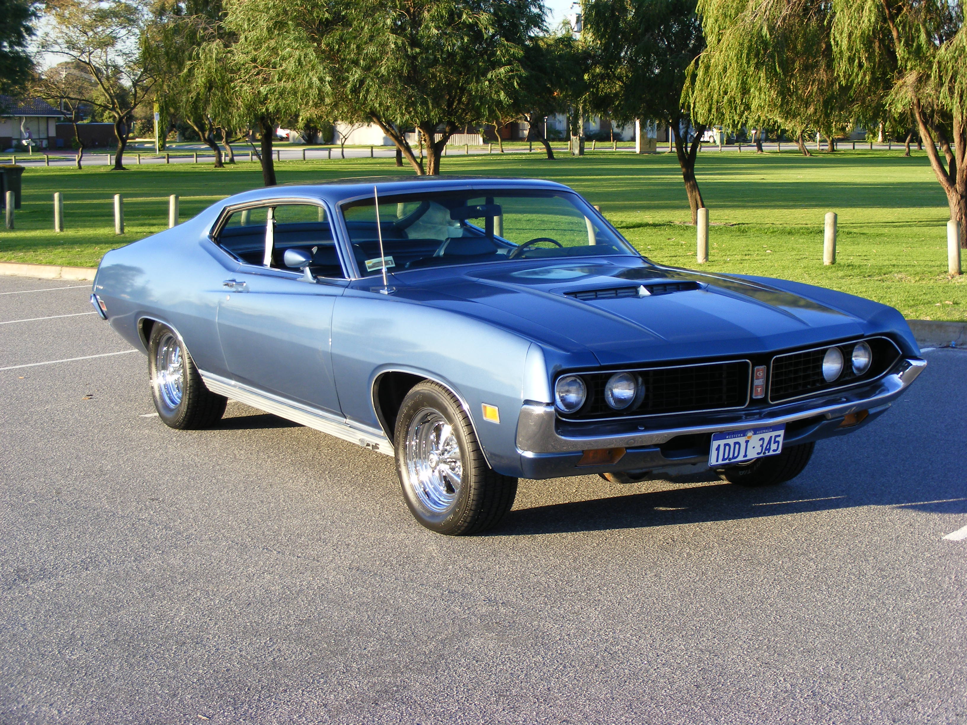 hot, Rod, Rods, Classic, Muscle, 1971, Ford, Torino, Te Wallpaper