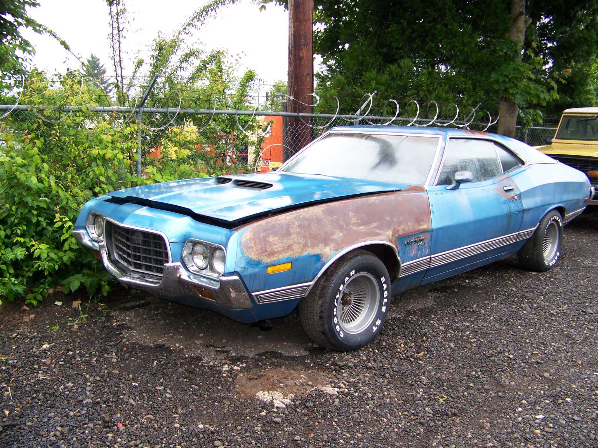 hot, Rod, Rods, Classic, Muscle, 1972, Ford, Torino Wallpaper