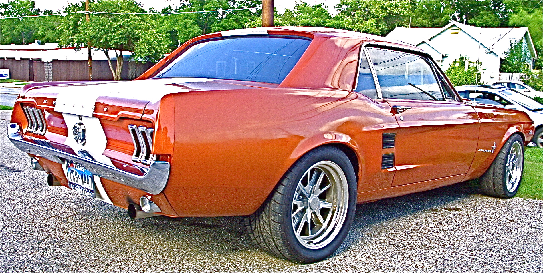 hot, Rod, Rods, Classic, Muscle, Ford, Mustang Wallpaper