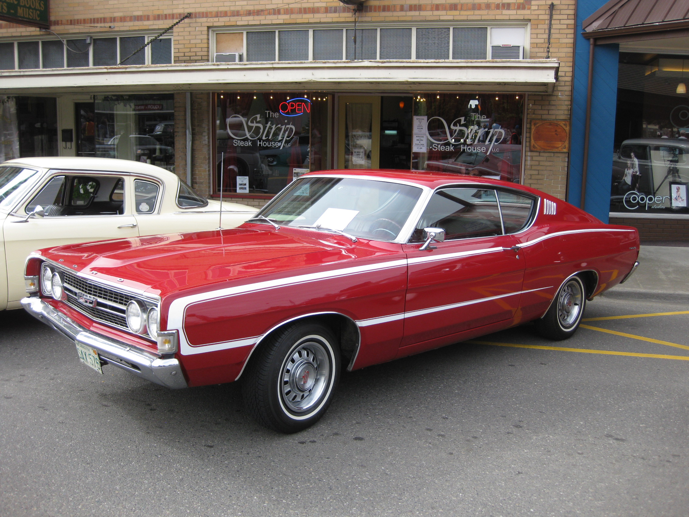 muscle, Classic, 1968, Ford, Torino Wallpaper