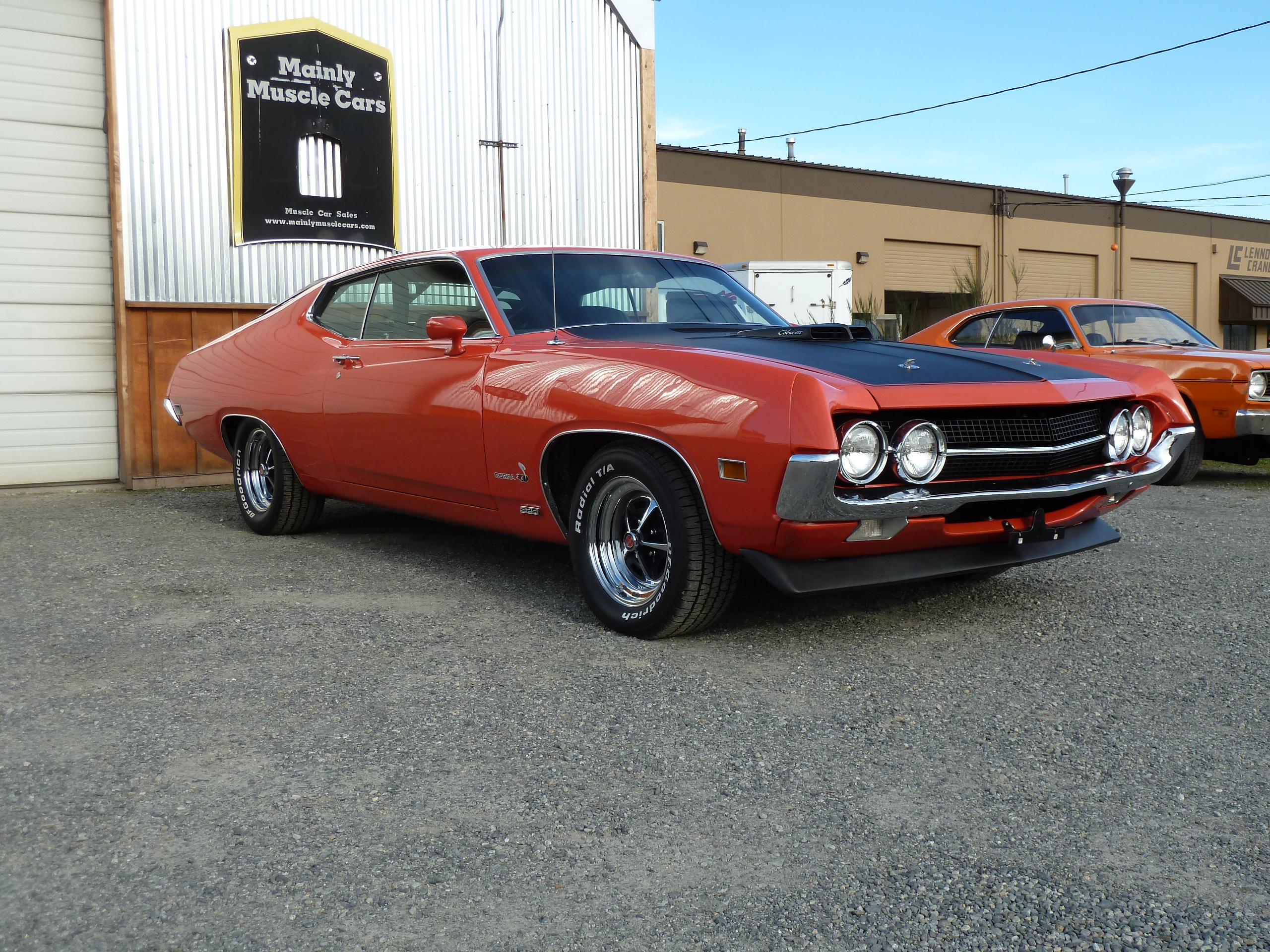 muscle, Classic, 1970, Ford, Torino Wallpaper