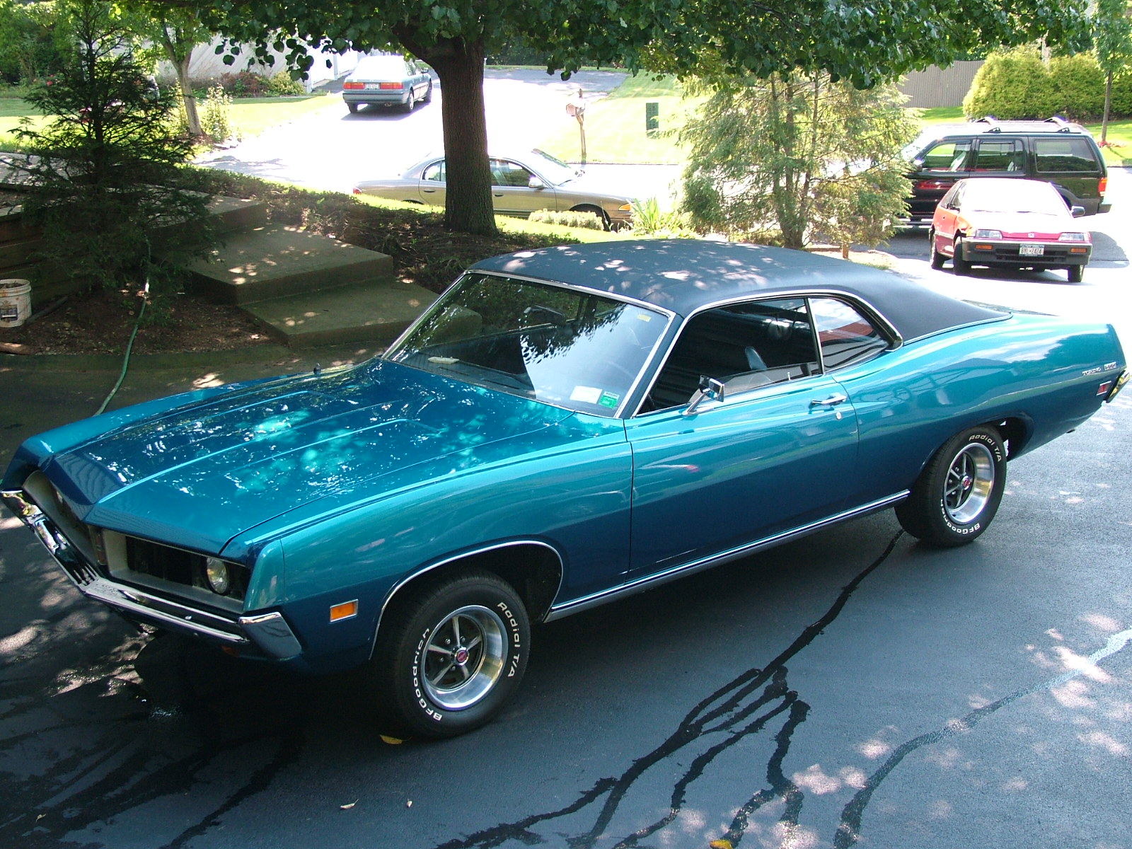 muscle, Classic, 1971, Ford, Torino Wallpaper