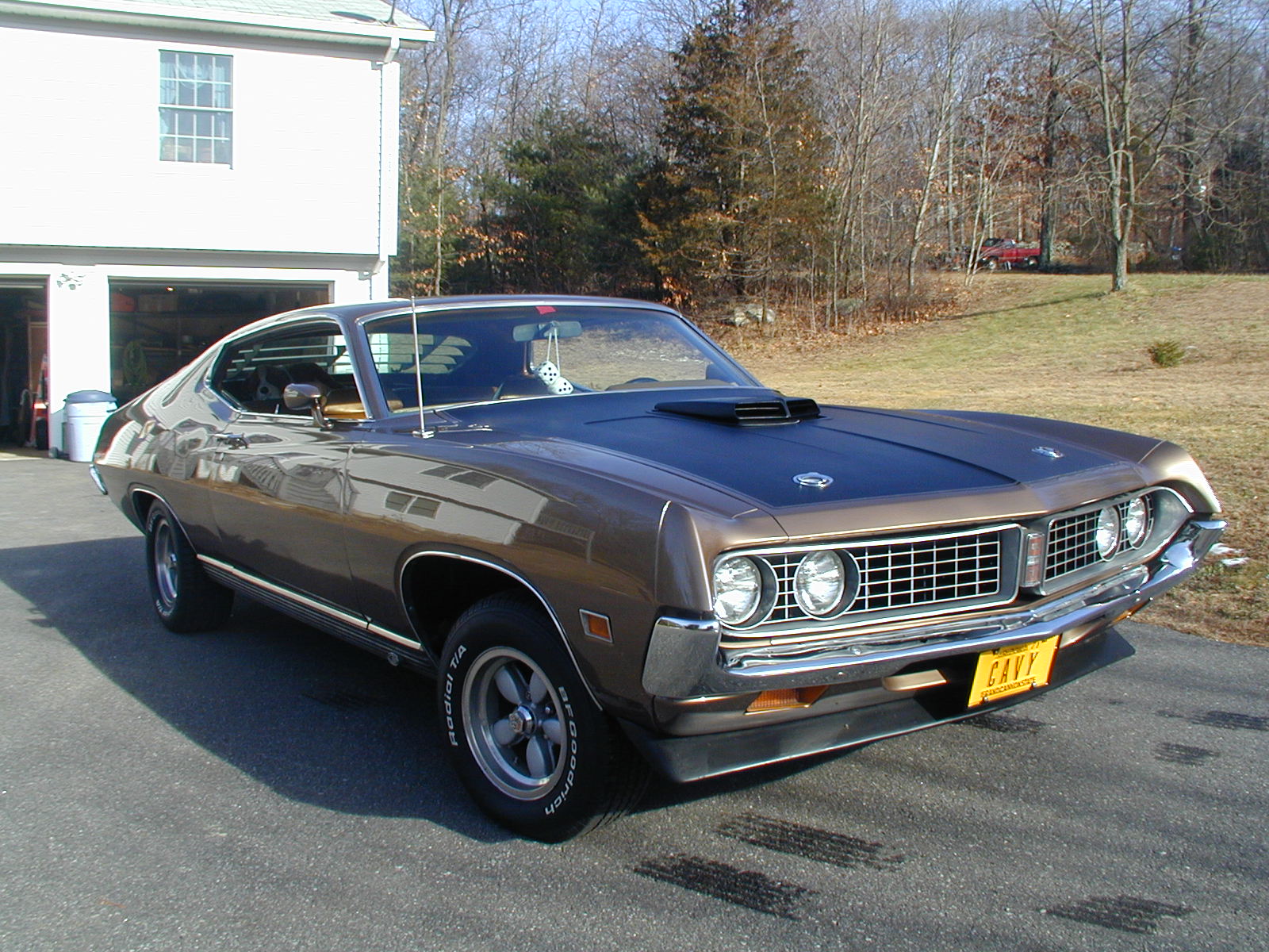 muscle, Classic, 1971, Ford, Torino, Tm Wallpaper